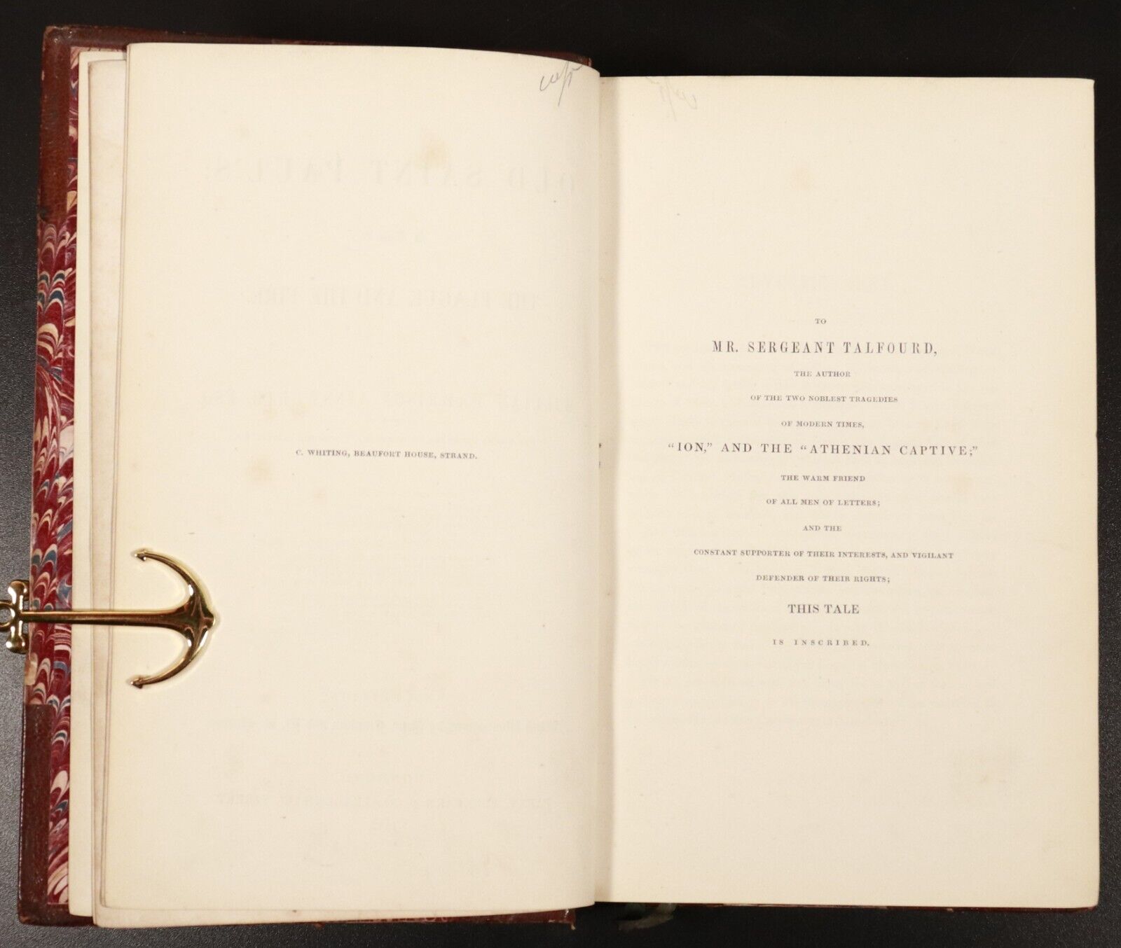 1847 Old Saint Paul's: Plague & Fire by WH Ainsworth Historical Romance Book