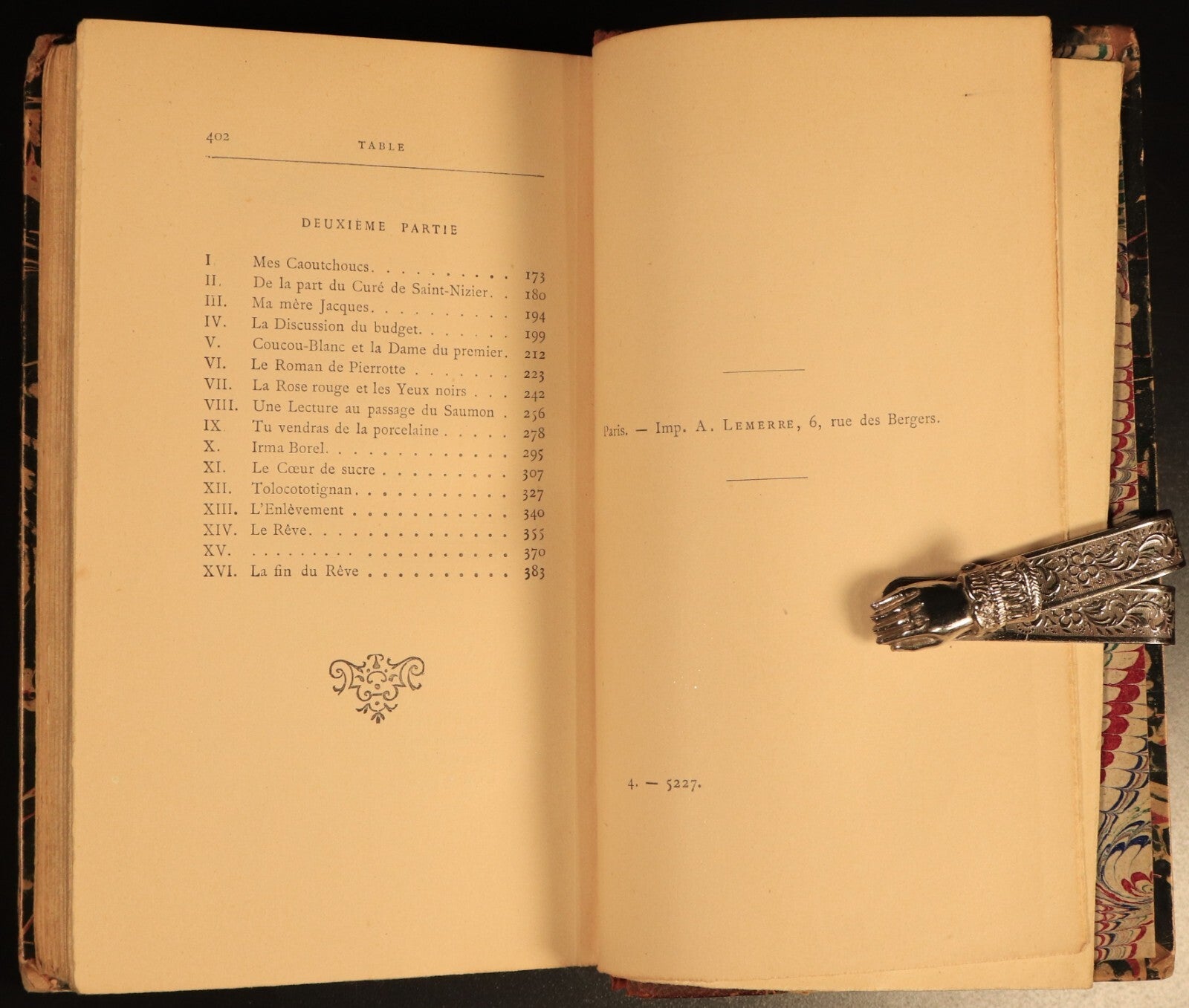 c1915 Oeuvres De Alphonse Daudet Antiquarian French Fiction Book Le Petit Chose