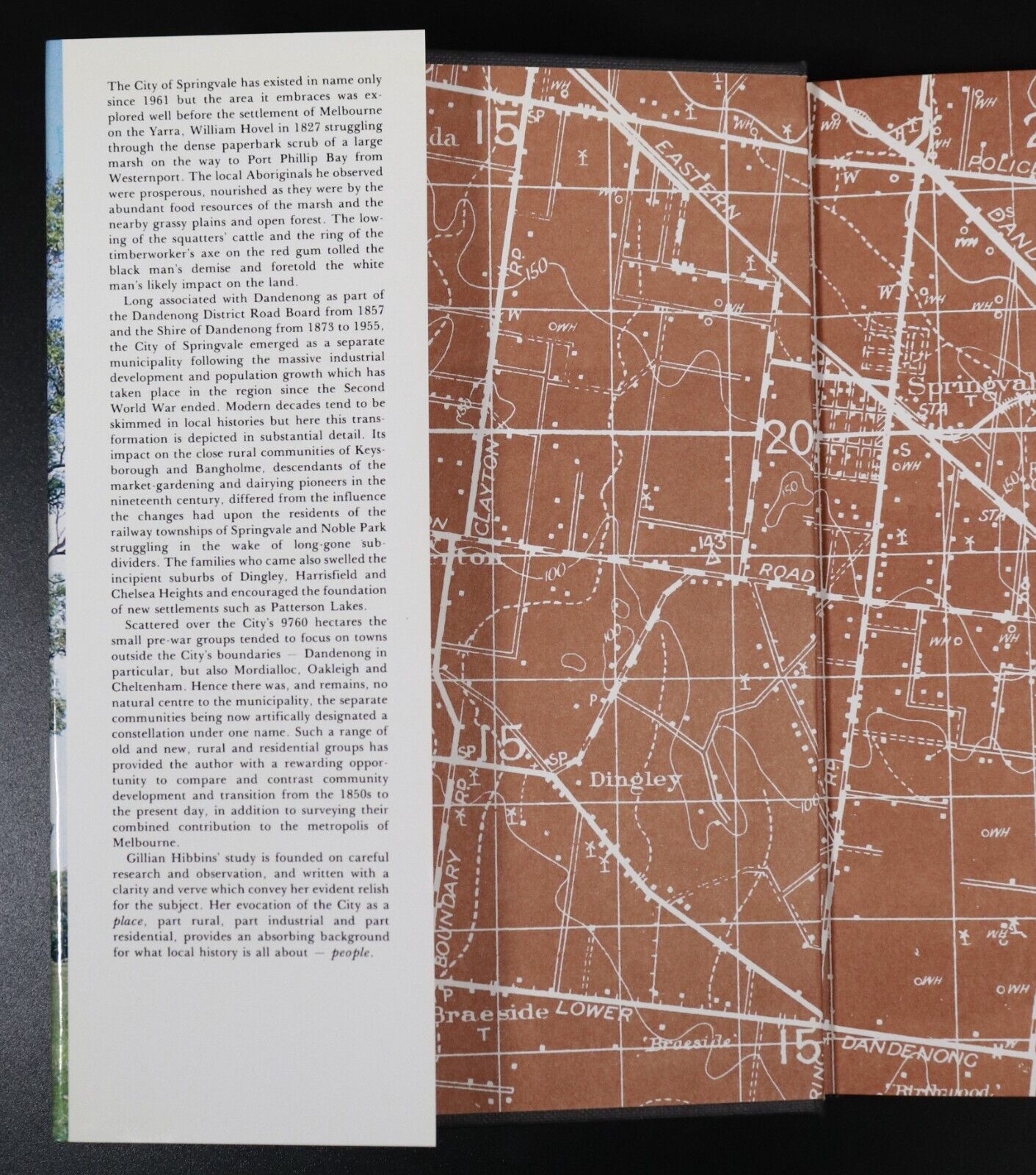 1984 A History Of City Of Springvale by GM Hibbins Melbourne Local His ...