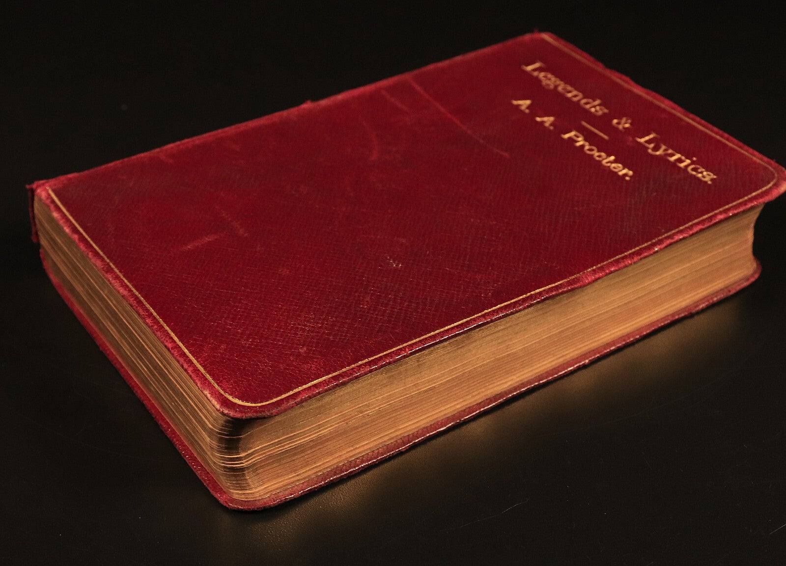 1892 Legends & Lyrics by Adelaide Anne Procter Antique British Poetry Book - 0