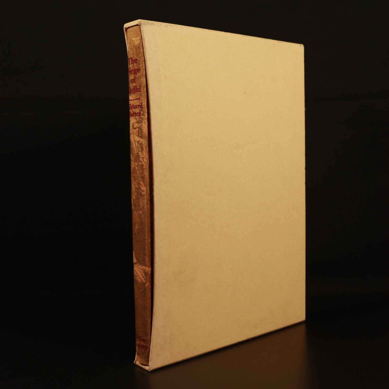 The Siege Of Delhi Richard Barter 1984 Folio Society History Book Indian Mutiny - 0