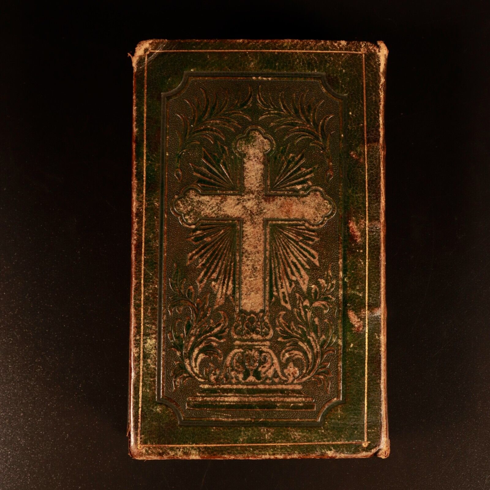 c1828 Le Paroissien Complete Illustrated Antiquarian French Latin Theology Book