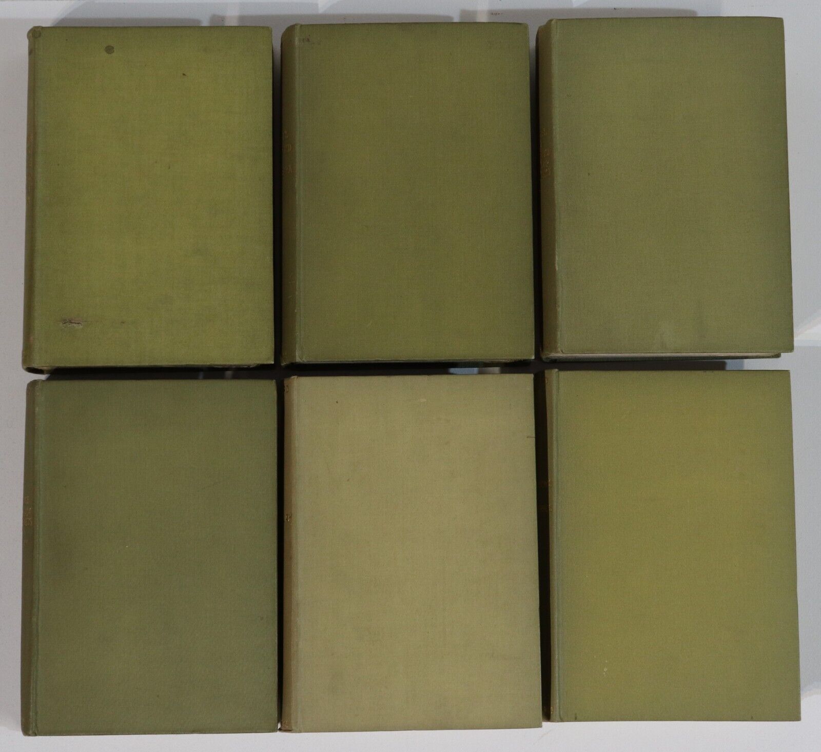 c1920 6vol Collected Works Of Bernard Shaw Literature Book Collection