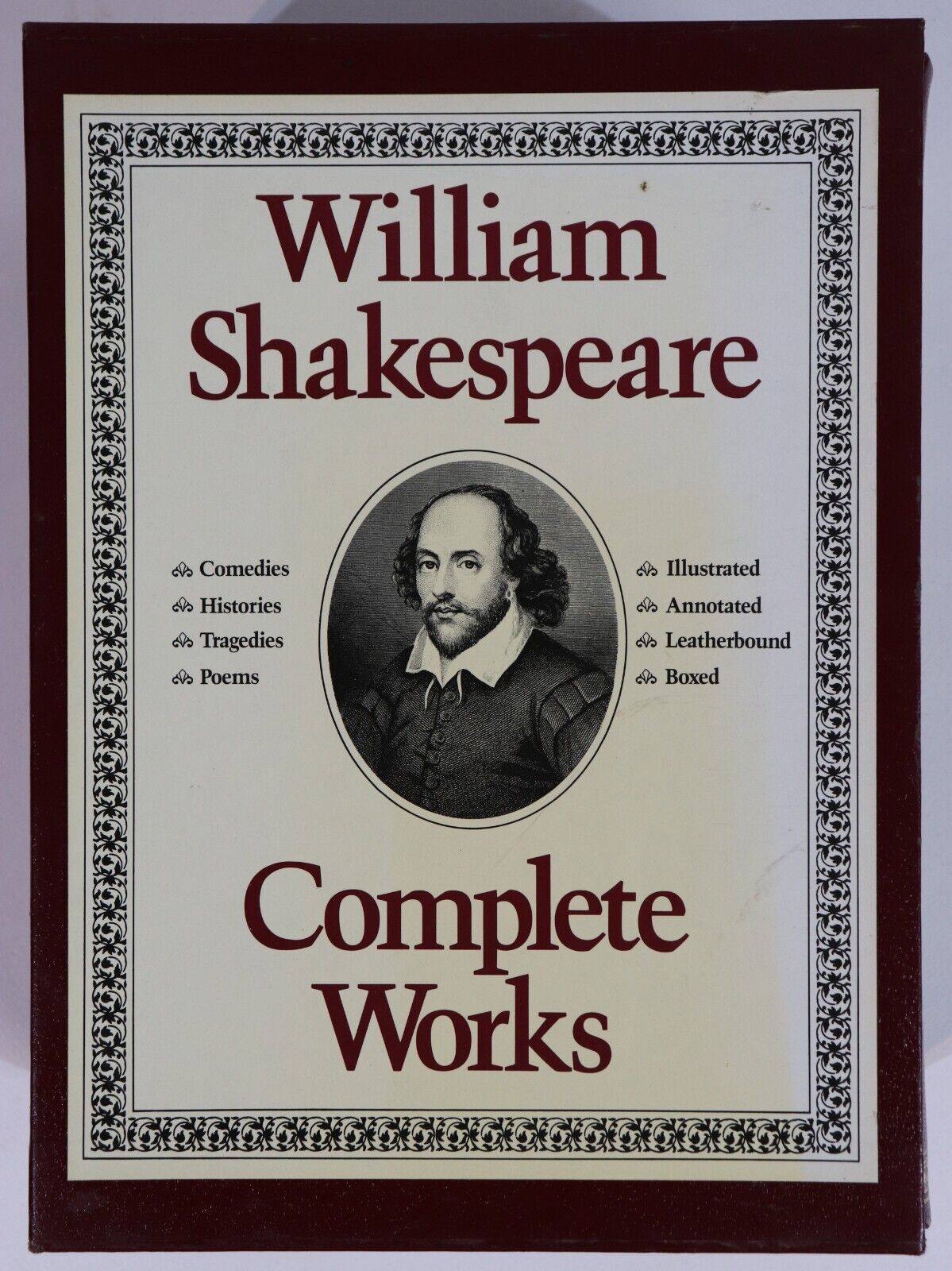 1987 3vol The Complete Works of Shakespeare Classic Literature Book Set - 0