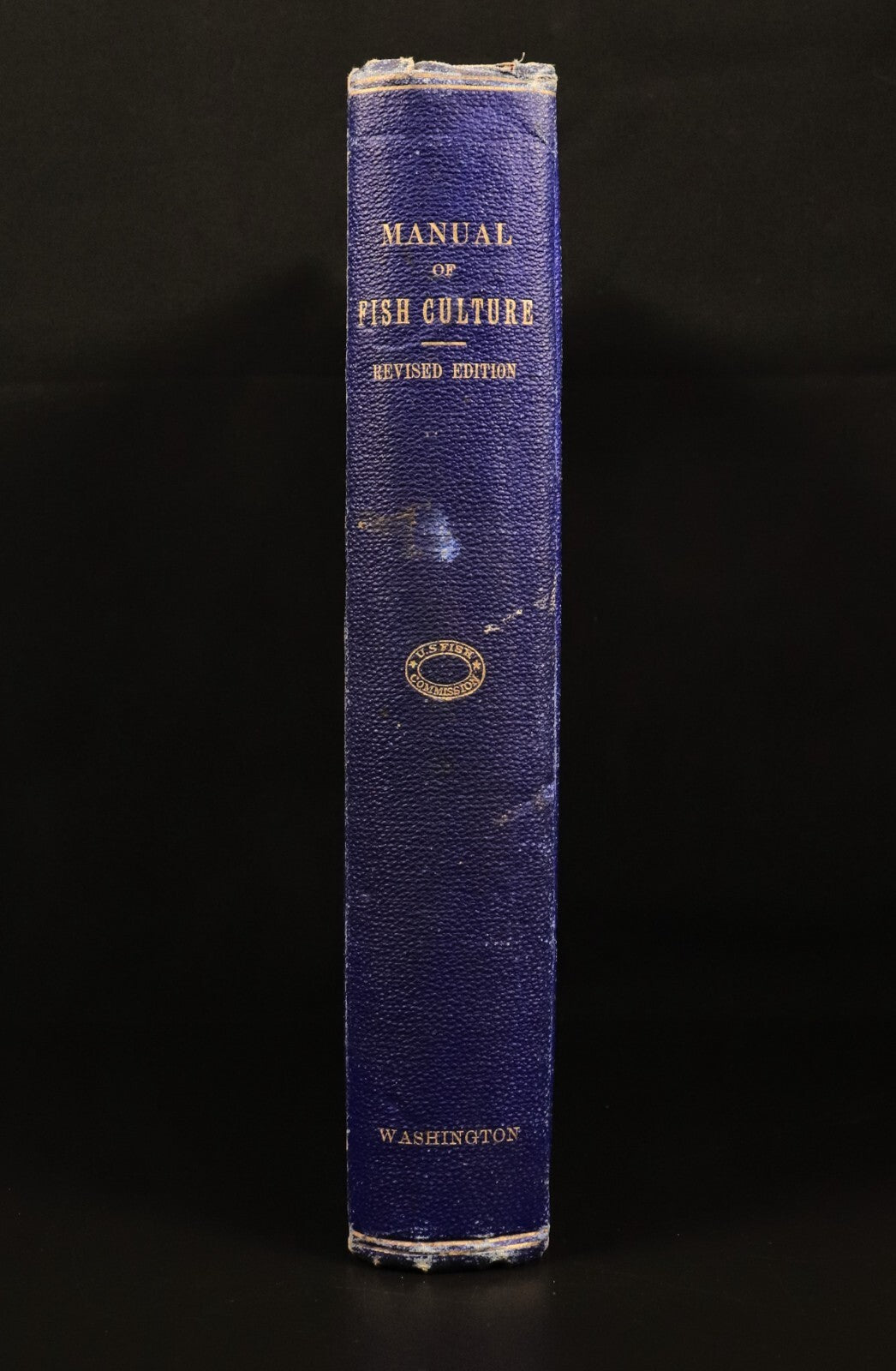 1900 A Manual Of Fish Culture by US Fish & Fisheries American History Book Maps - 0