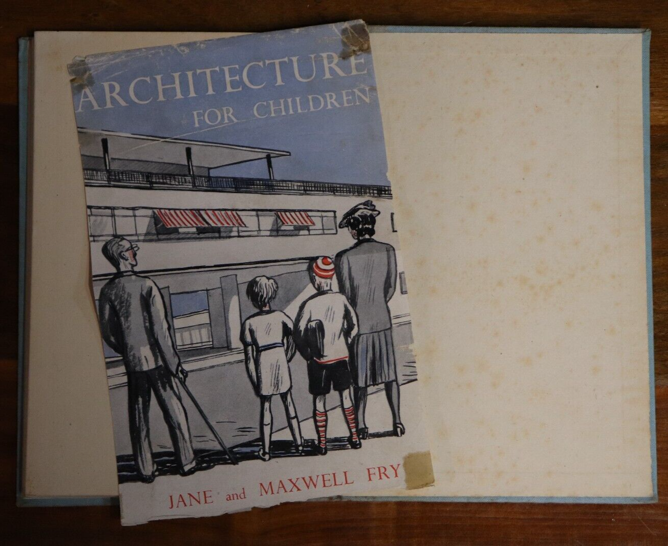 1944 Architecture For Children Antique Architecture Reference Book
