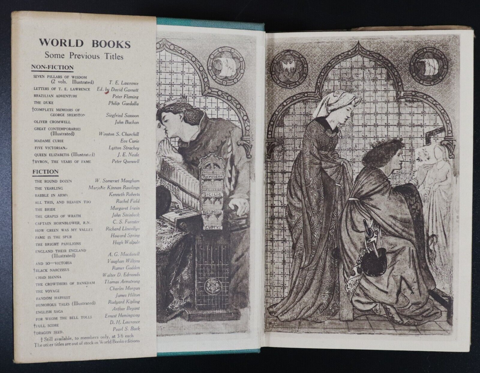 1943 The Pre-Raphaelite Dream by William Guant Art History Book Illustrated
