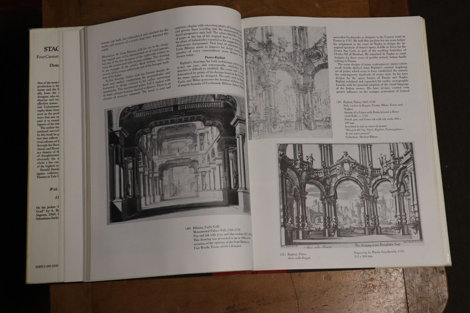 1975 Stage Design by Donald Oenslager Theatre Design History Reference Book