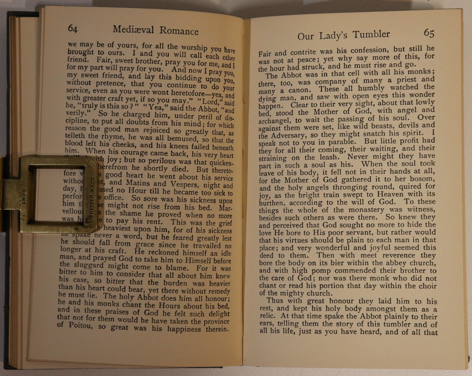 1928 Aucassin & Nicolette Antique French Romance Book Everymans Library