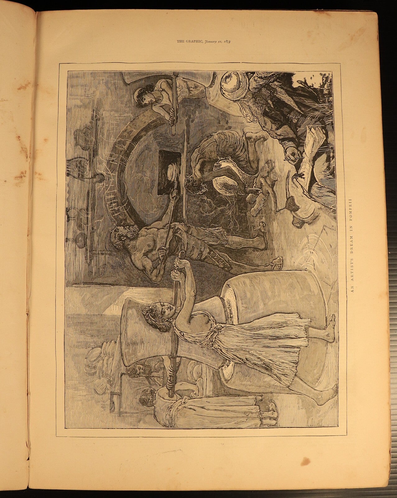 The Graphic Illustrated Weekly Newspaper Jan to Jun 1873 British History Book