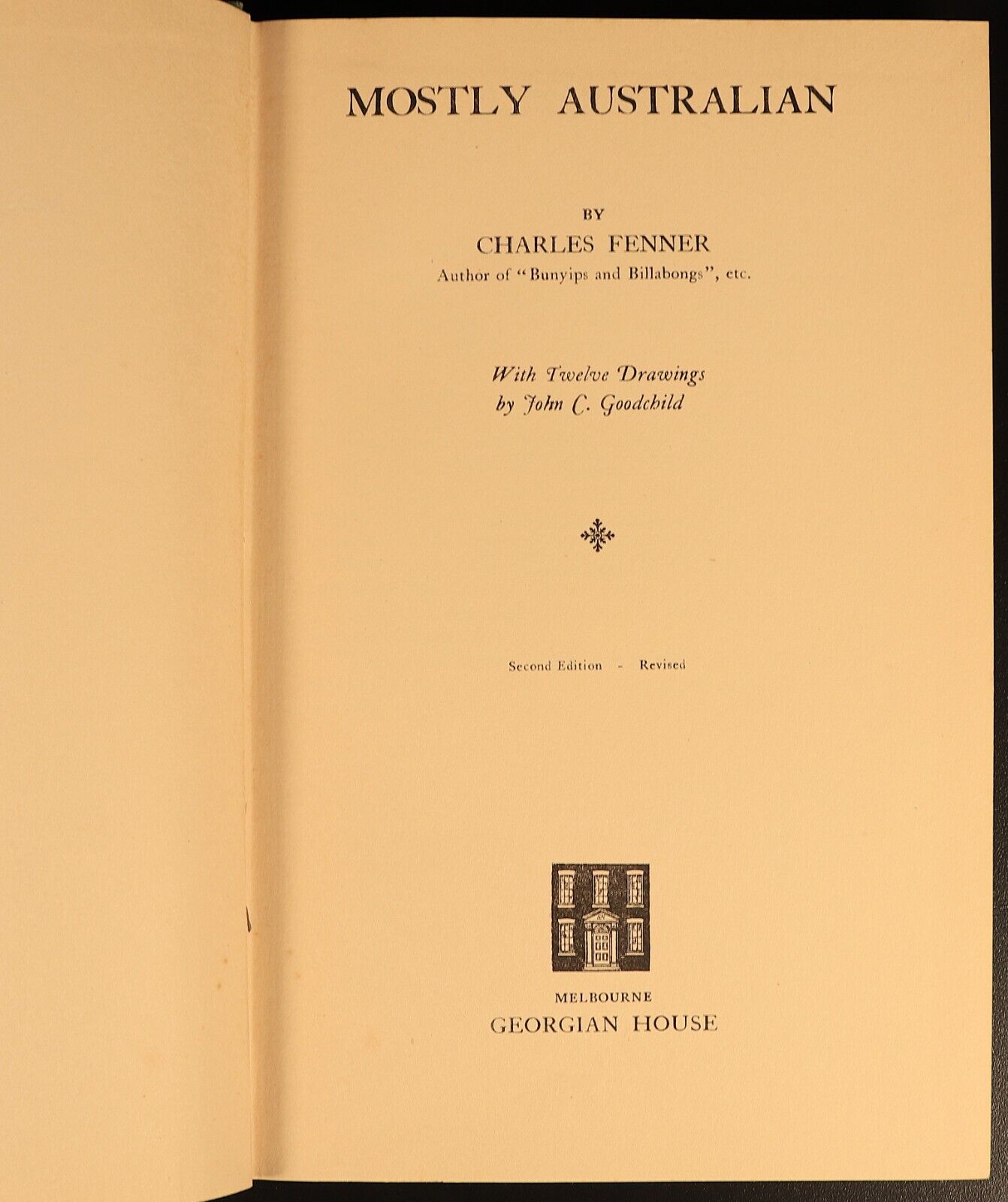 1945 Mostly Australian by Charles Fenner Vintage Aboriginal History Book
