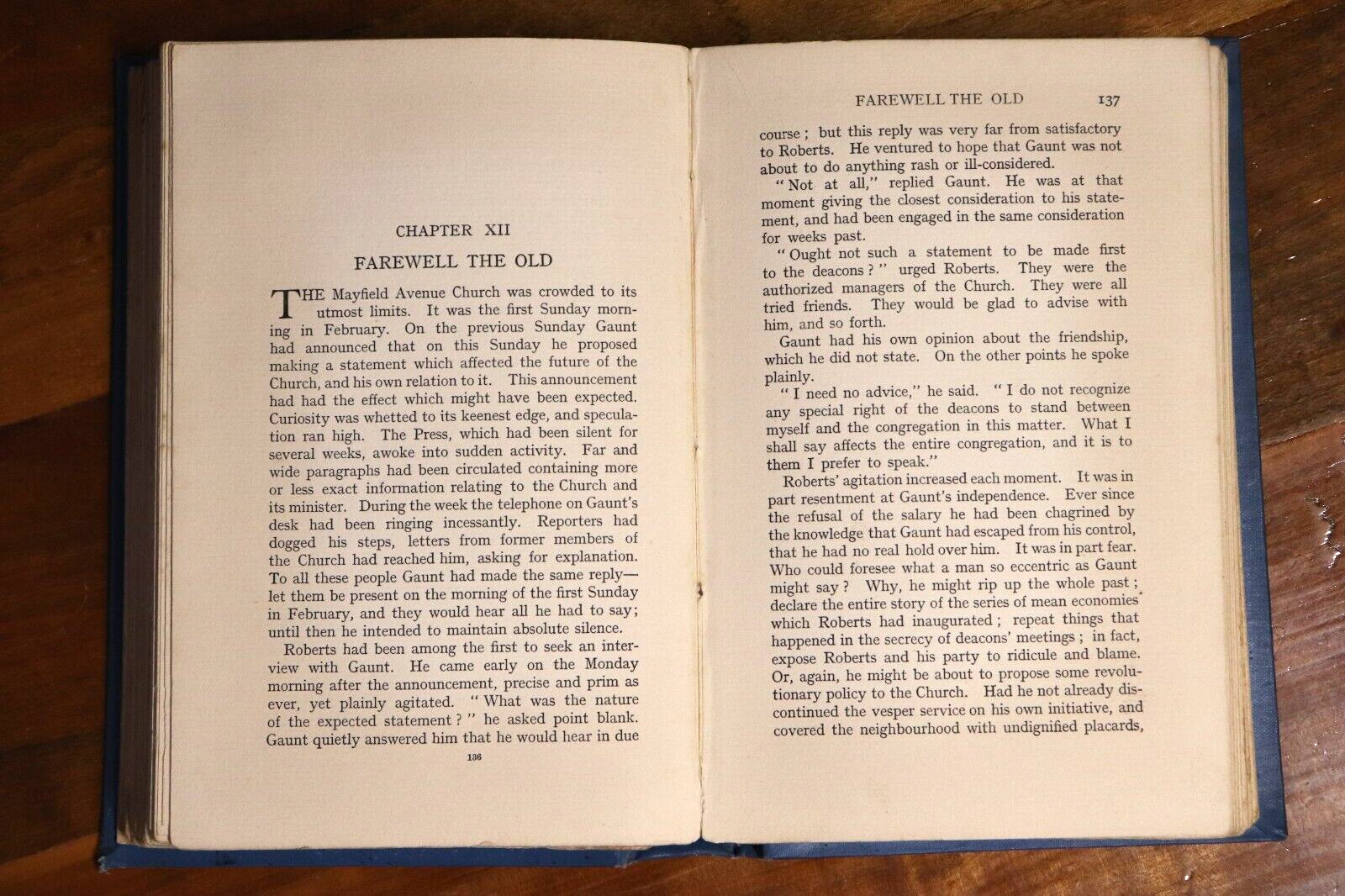 1907 A Prophet In Babylon by WJ Dawson Antique American Fiction Book 1st Edition