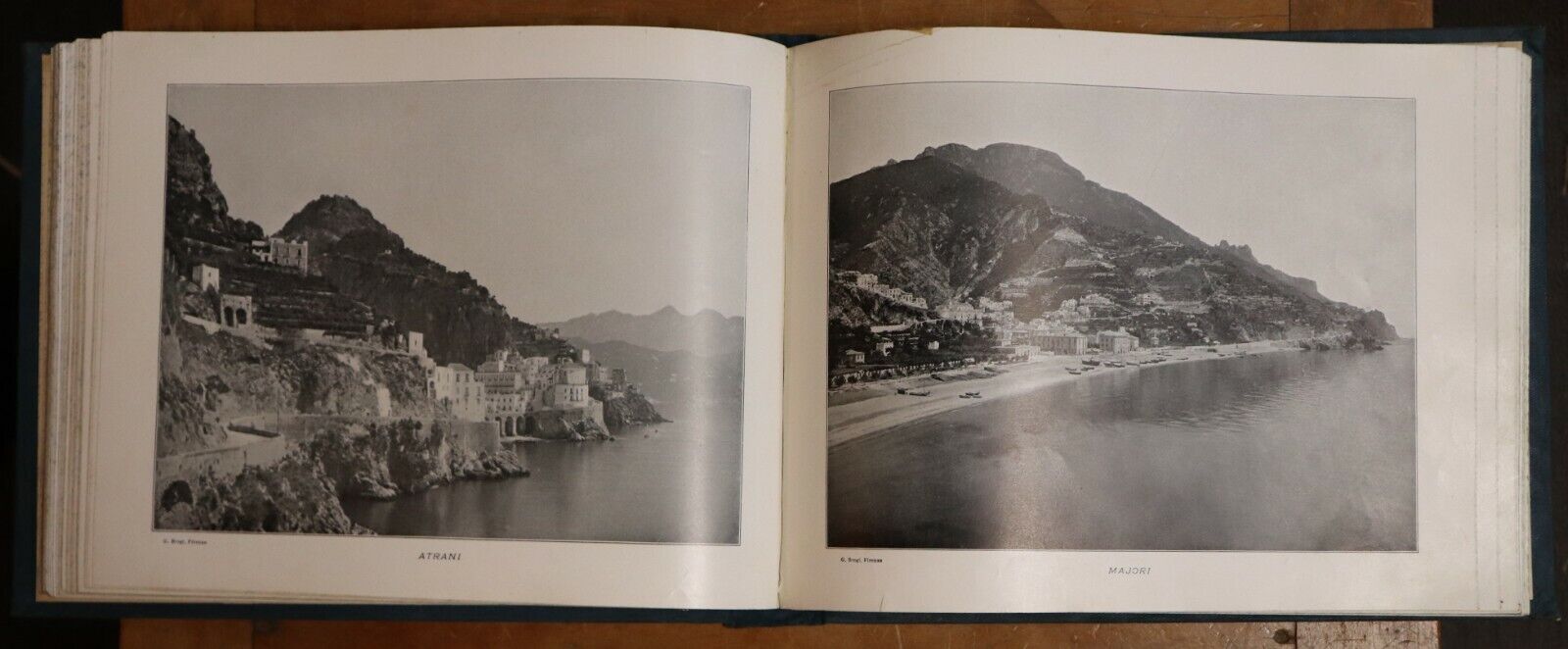 c1960 Italia - A Book Of Panoramic Photographs Vintage Photography Book