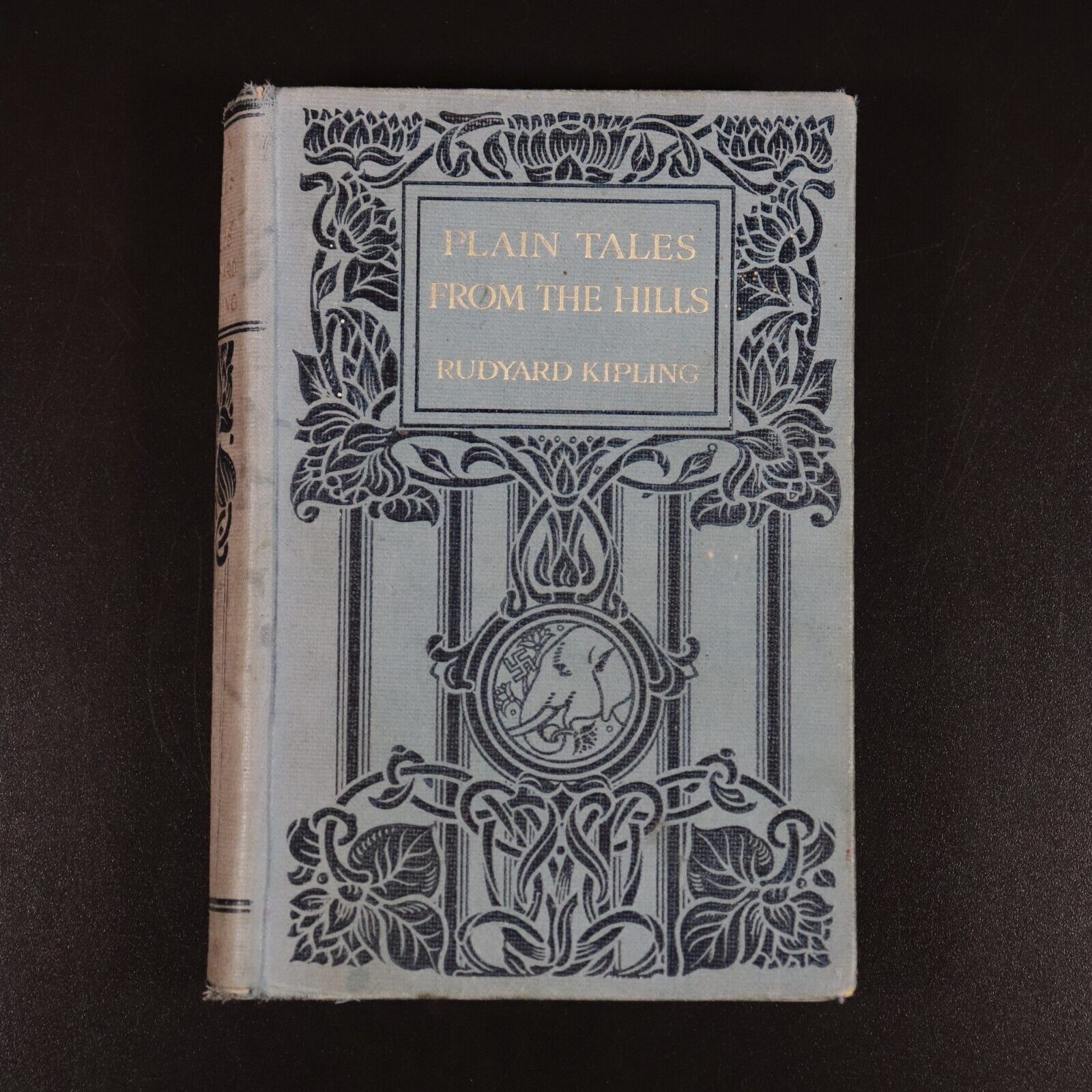 1913 Plain Tales From The Hills by Rudyard Kipling Antique Fiction Book