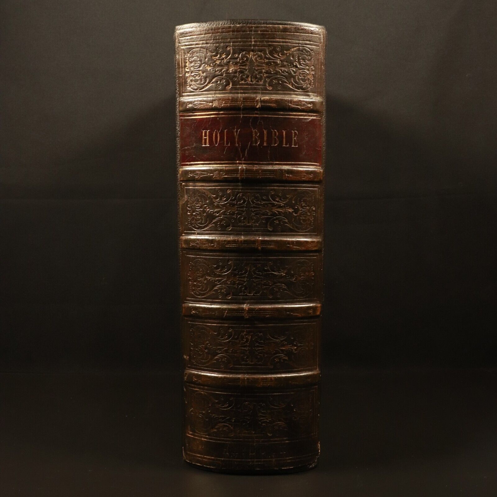 1855 The Catholic Family Bible + 1851 The New Testament Antiquarian Bible Rebind