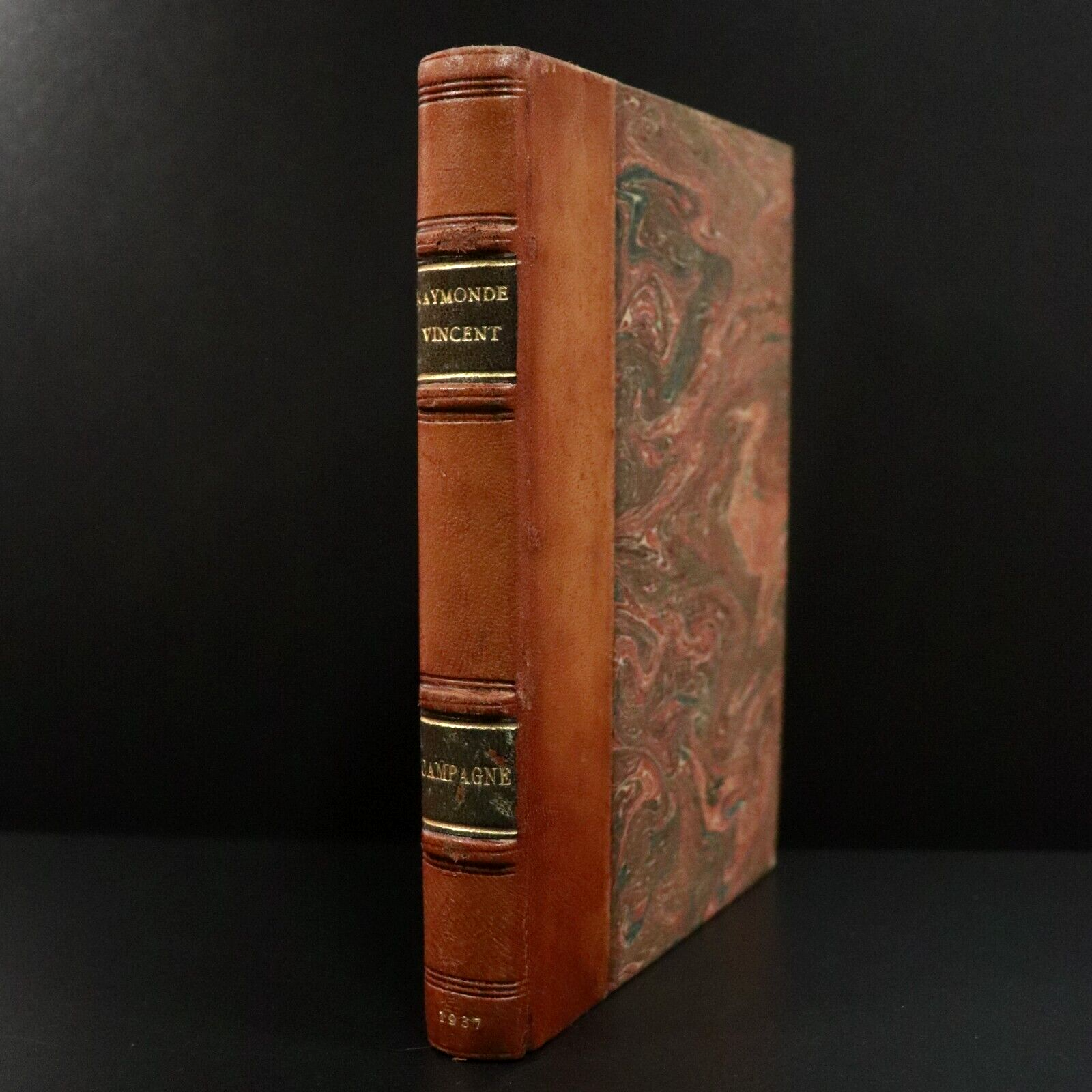1944 Campagne by Raymonde Vincent Ltd Edition French Fiction Book Fine Binding