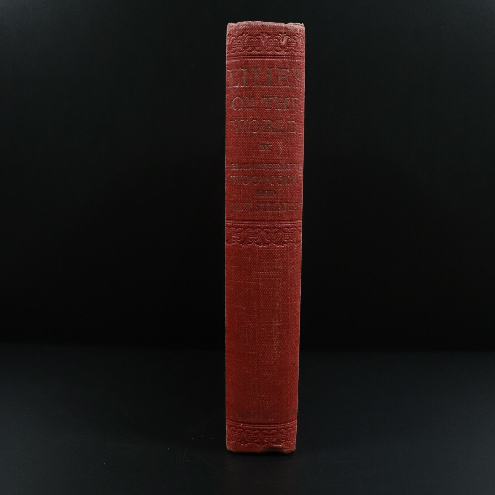 1950 Lilies Of The World by H.B.D. Woodcock Vintage Gardening Reference Book