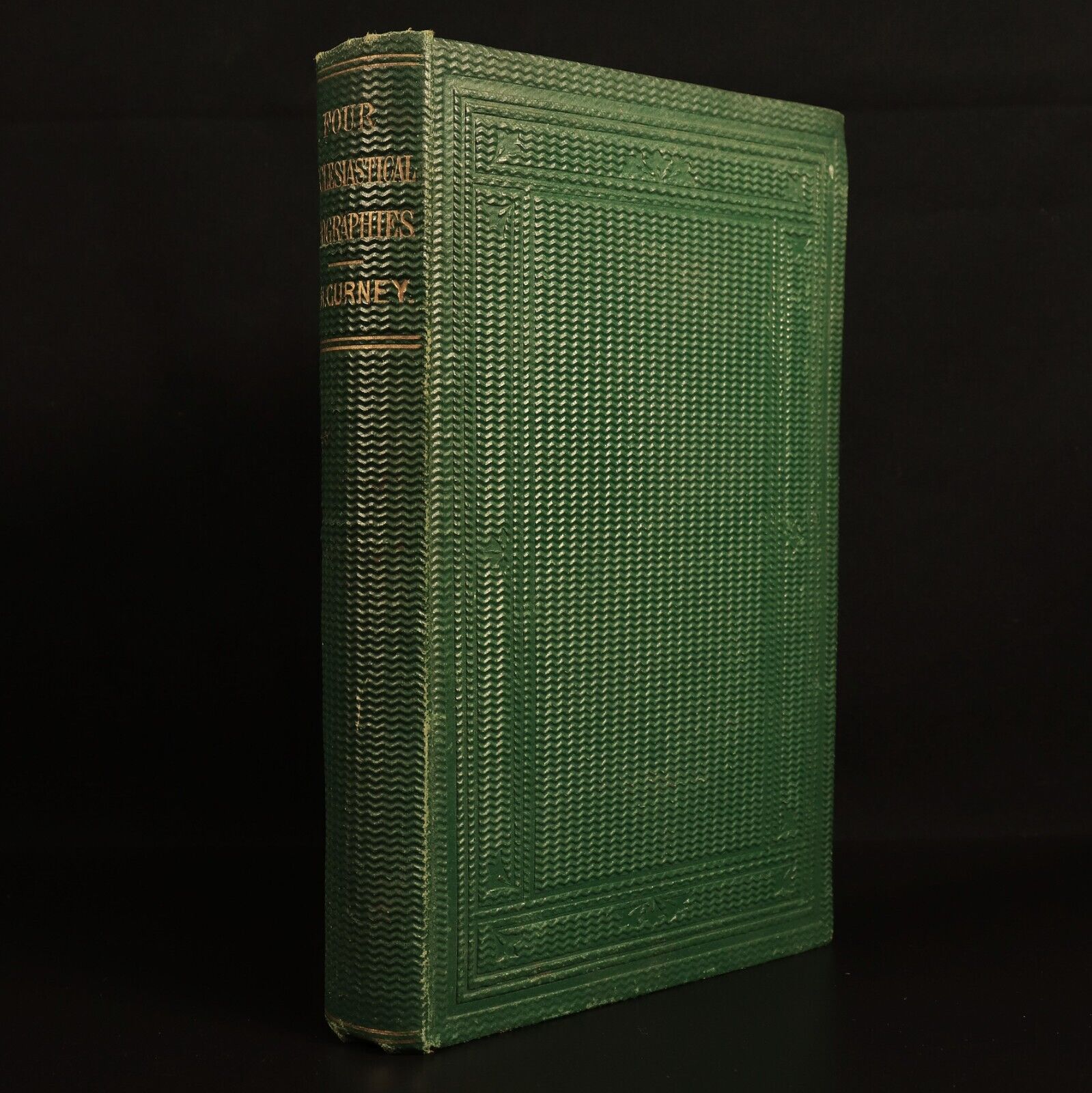 Four Ecclesiastical Biographies by J.H. Gurney 1864 Antique Theology Book 1st Ed