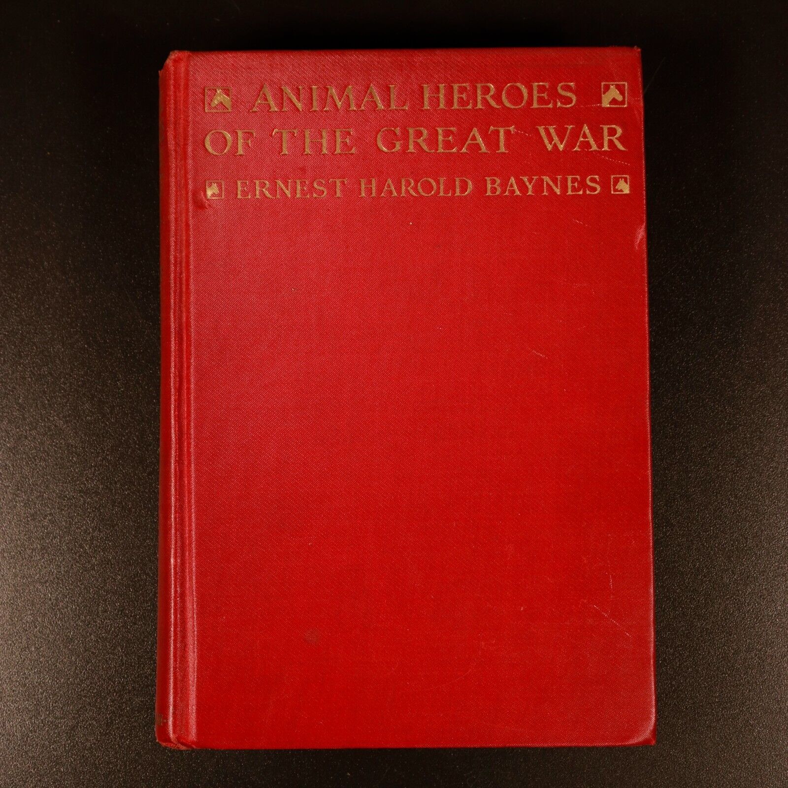 1927 Animal Heroes Of The Great War WW1 Military History Book by E.H. Baynes