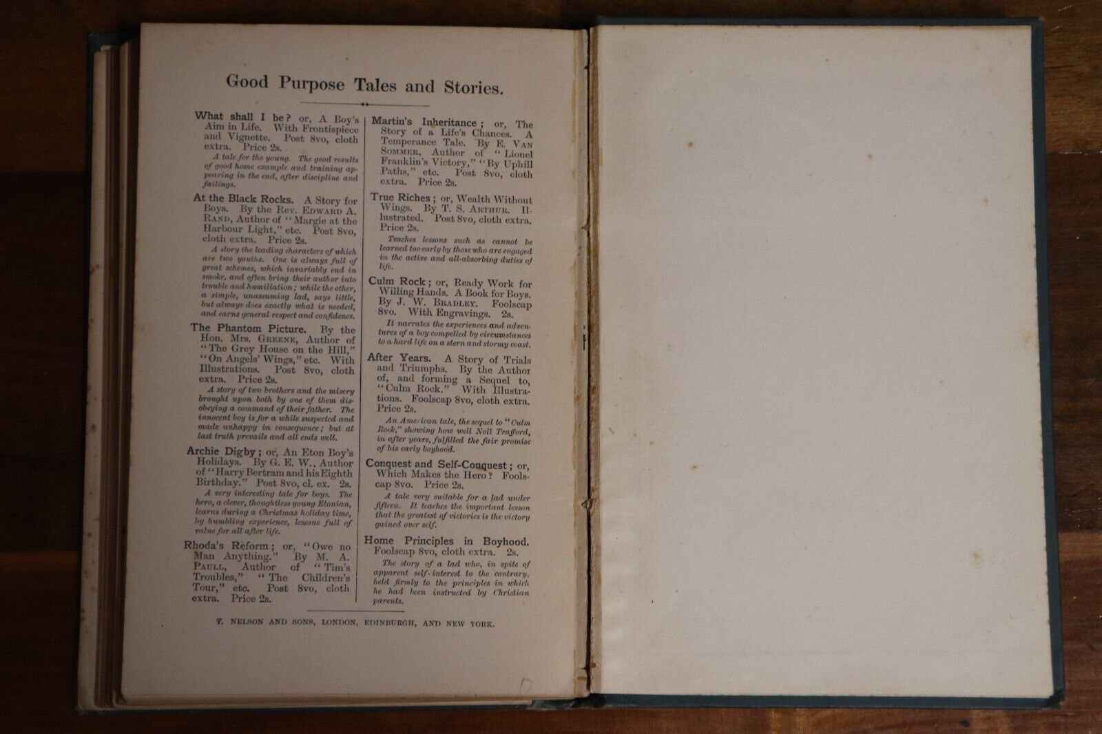 1897 The Young Woodsman by J. MacDonald Oxley Antique Fiction Book