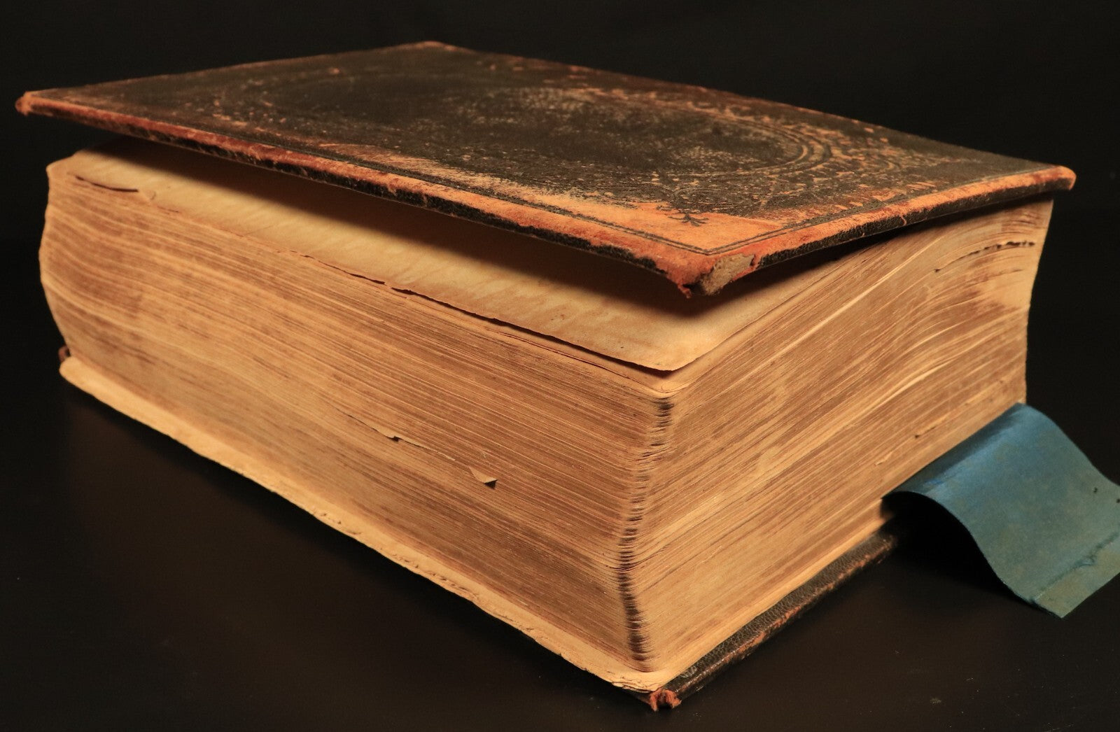 1853 The Prince James Holy Bible Antiquarian Bible With Ephemera Postcards etc