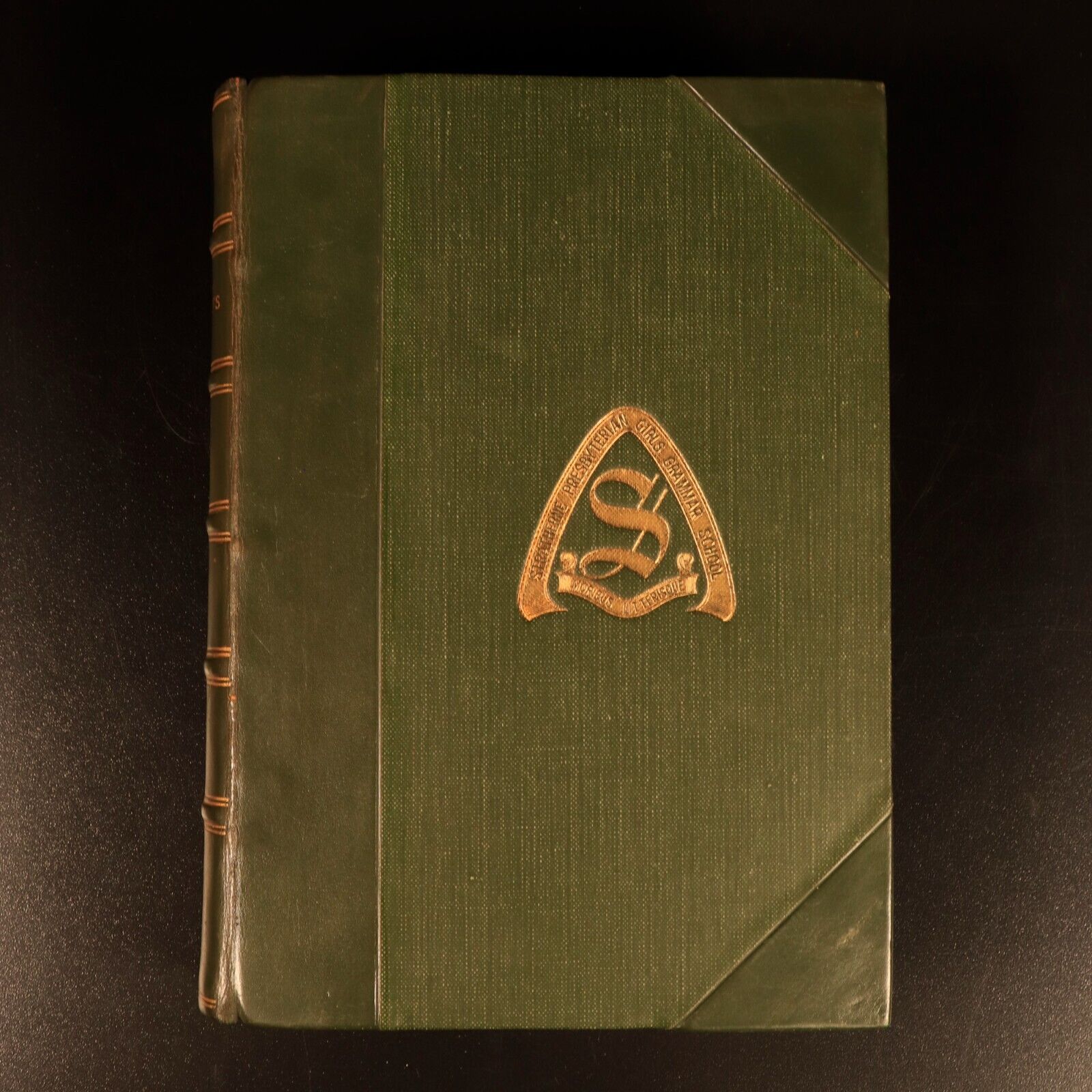 The Children's Iliad by Homer 1925 Antique Fiction Book Prize Leather Binding