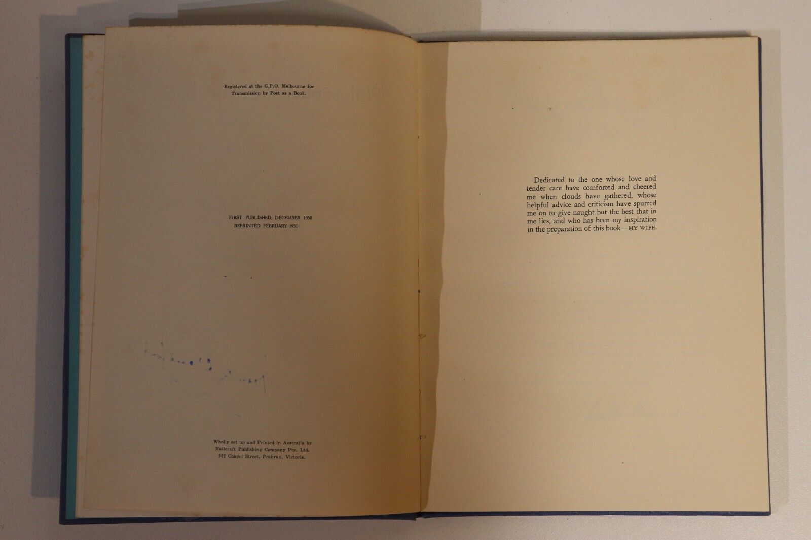 1951 Philosopher's Scrap Book by M Blandford Australian Literature Book