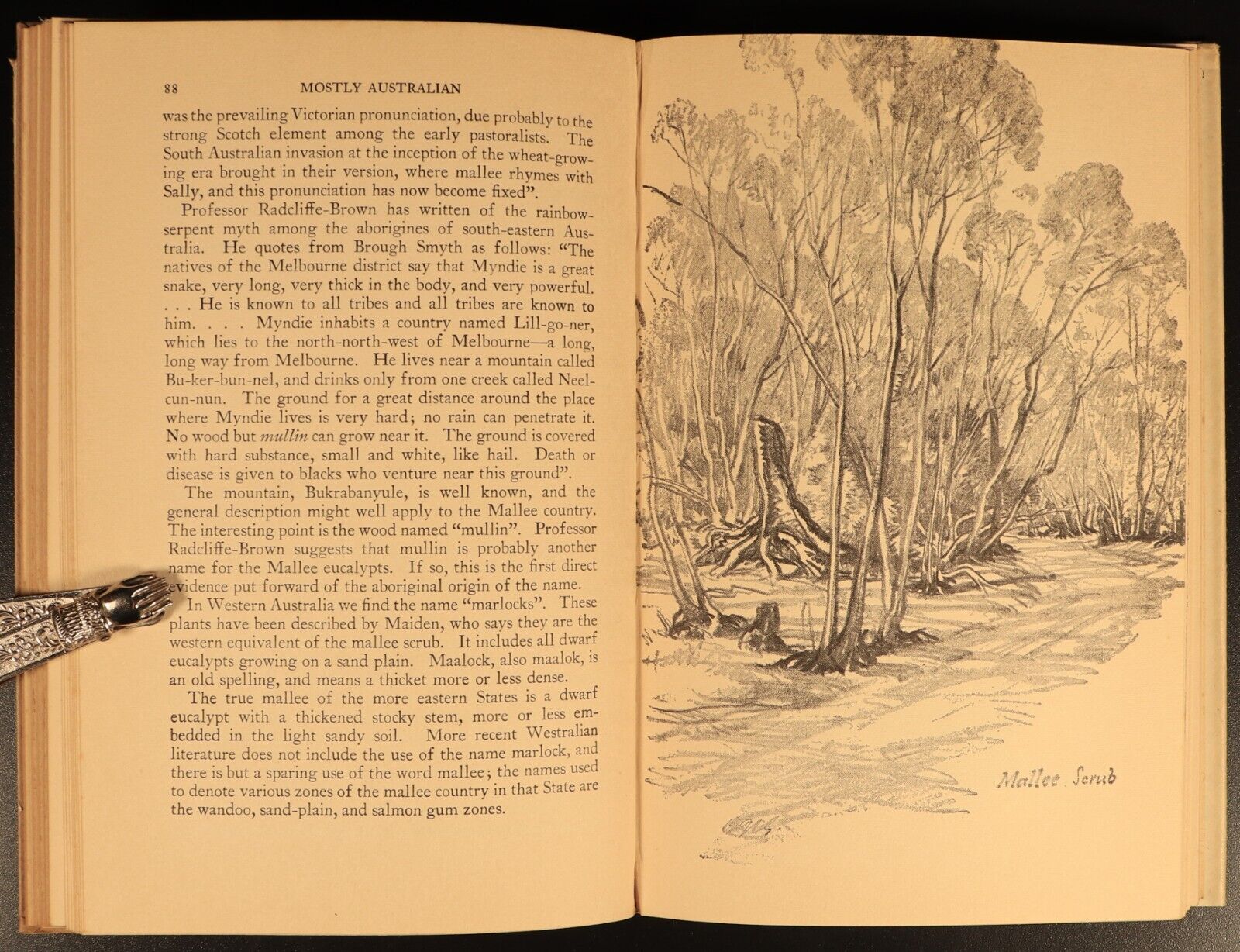 1945 Mostly Australian by Charles Fenner Vintage Aboriginal History Book