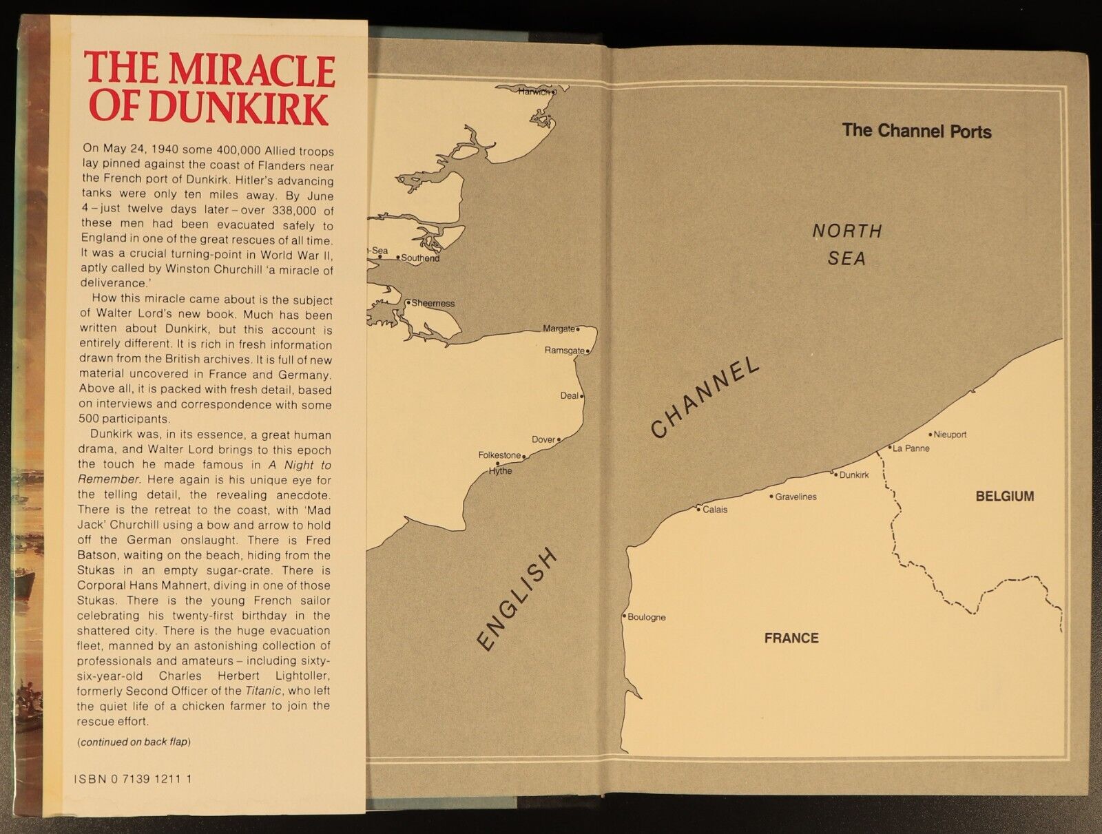 The Miracle Of Dunkirk by Walter Lord 1983 British Military History Book WW2