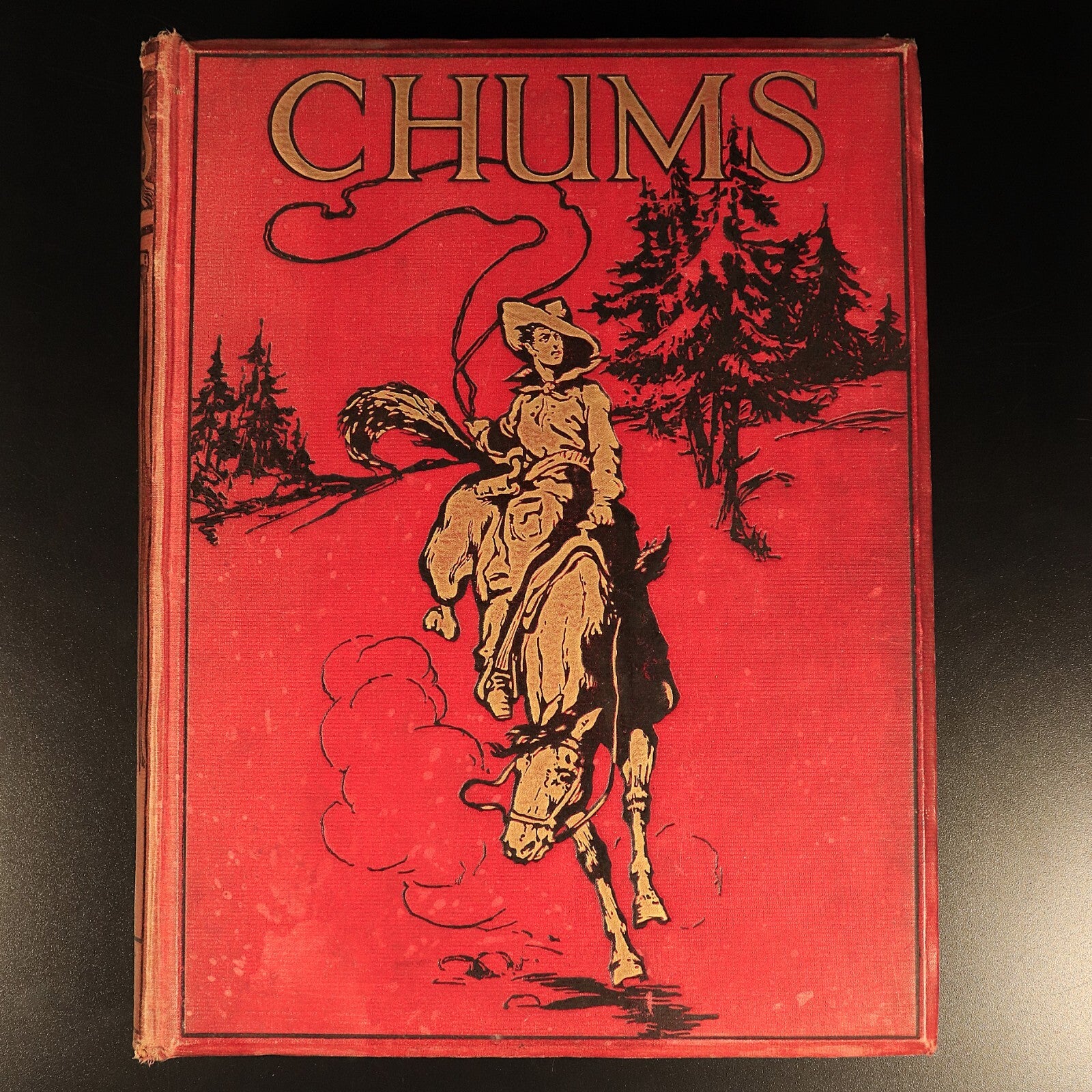 Chums 1911 Illustrated Paper For Boys Antique Illustrated British Childrens Book - 0