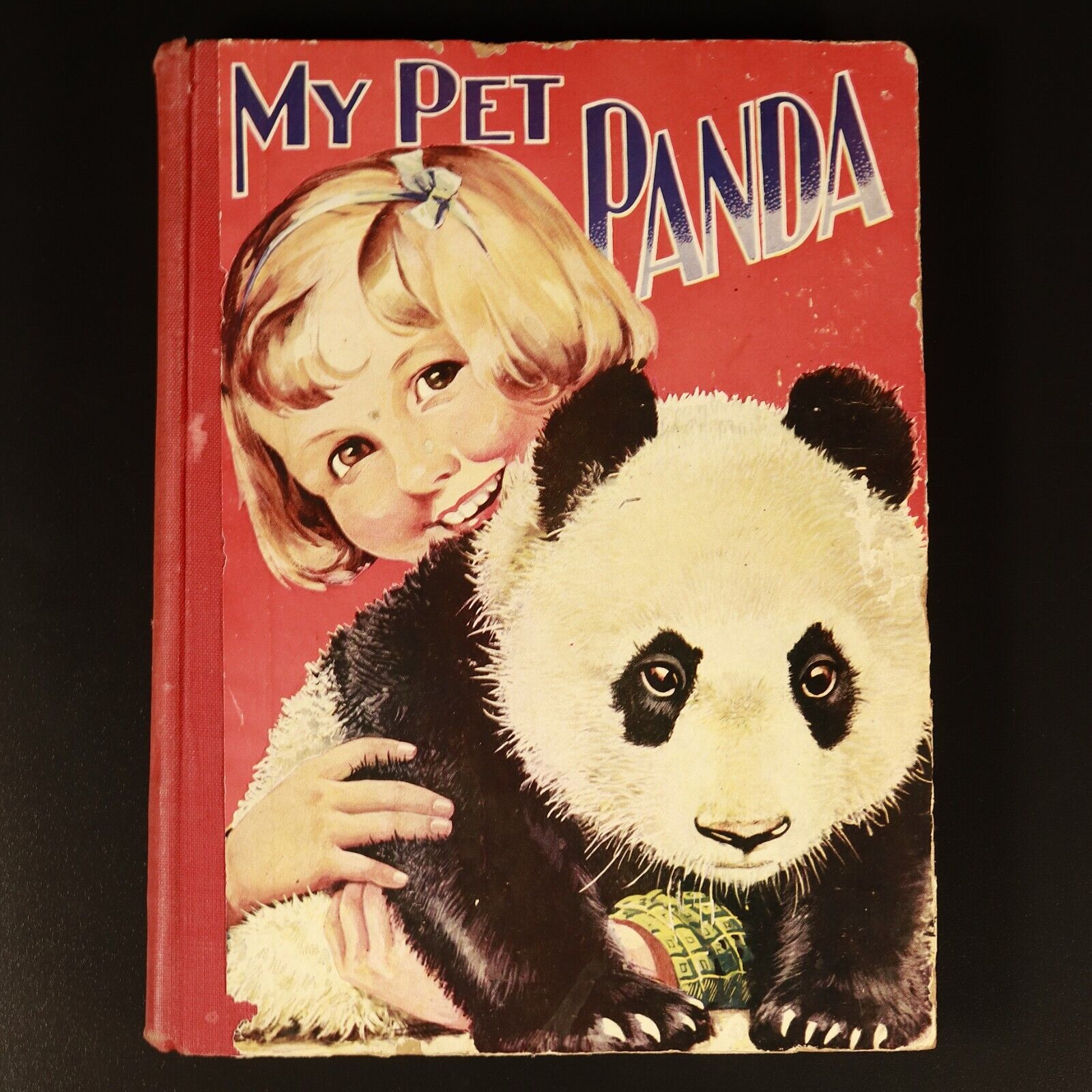 c1950 My Pet Panda Antique British Illustrated Childrens Book Birn Bro ...