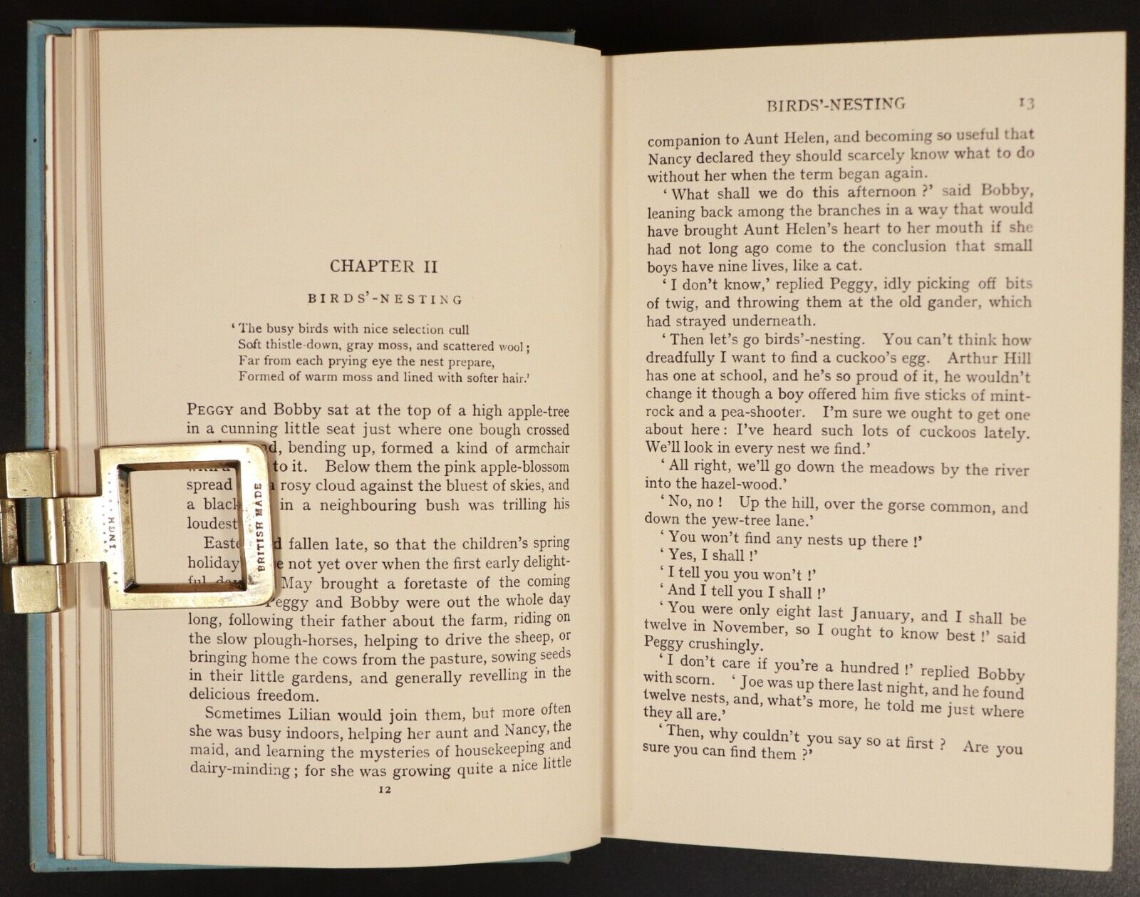 1915 A Terrible Tomboy by Angela Brazil Antique British Fiction Book
