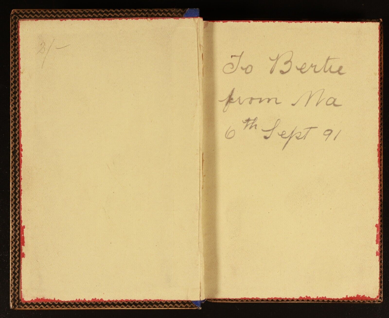 c1890 Kirton's Temperance Daily Text Book & Birthday Record Antiquarian Book