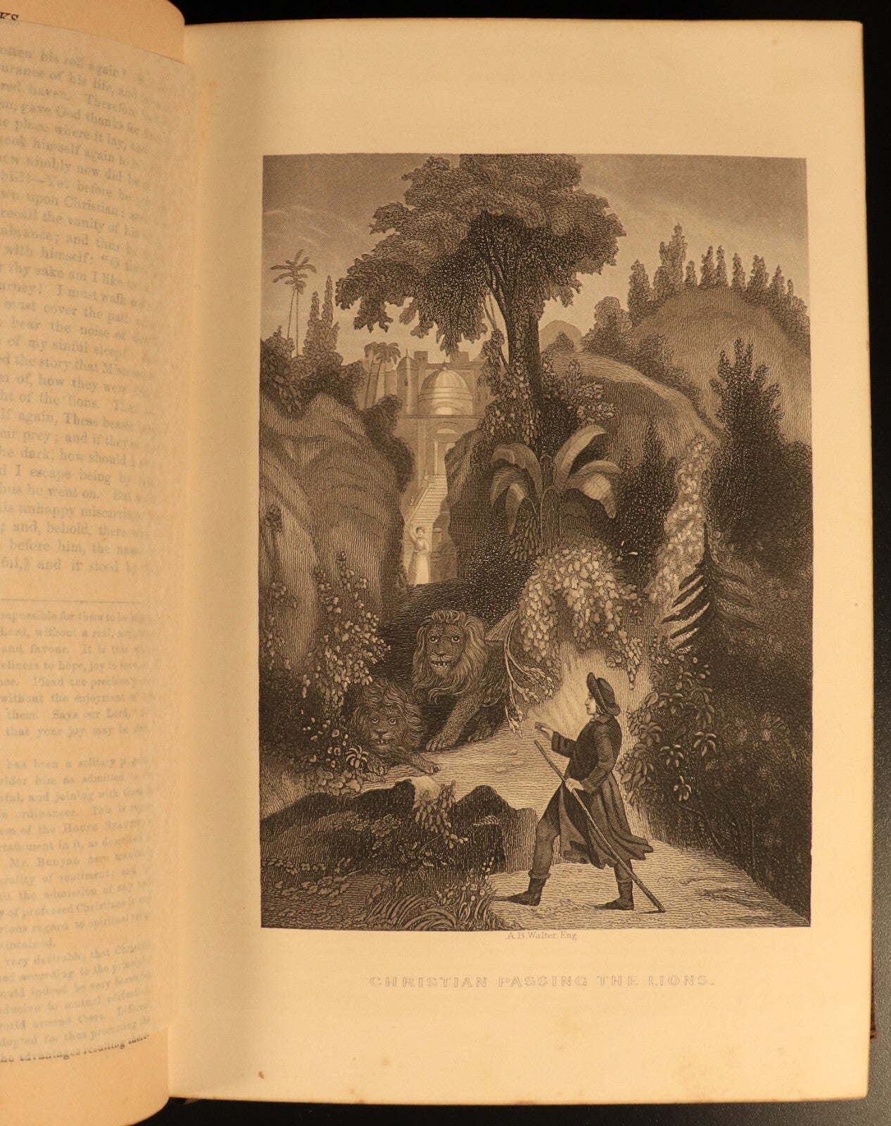 1877 Complete Works Of John Bunyan Antique Illustrated Christian Literature Book