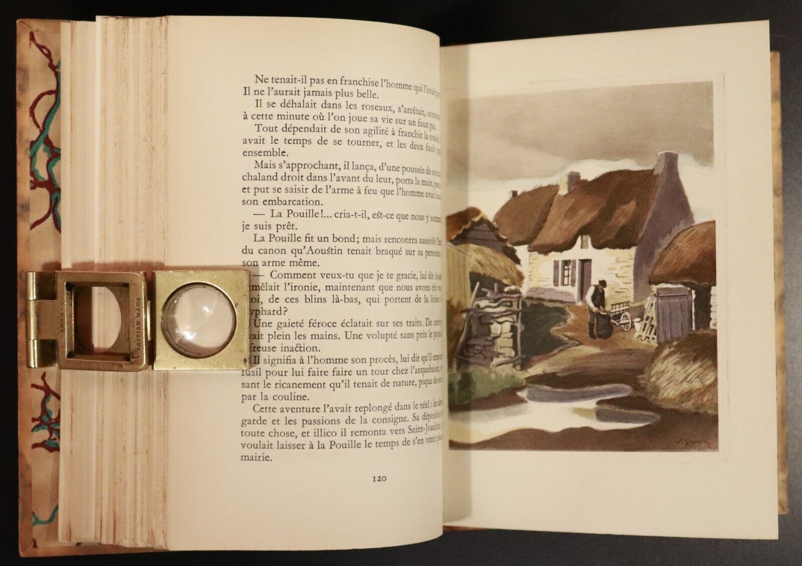 1941 La Briere by A. De Chateaubriant Ltd Ed. French Fiction Book Fine Binding