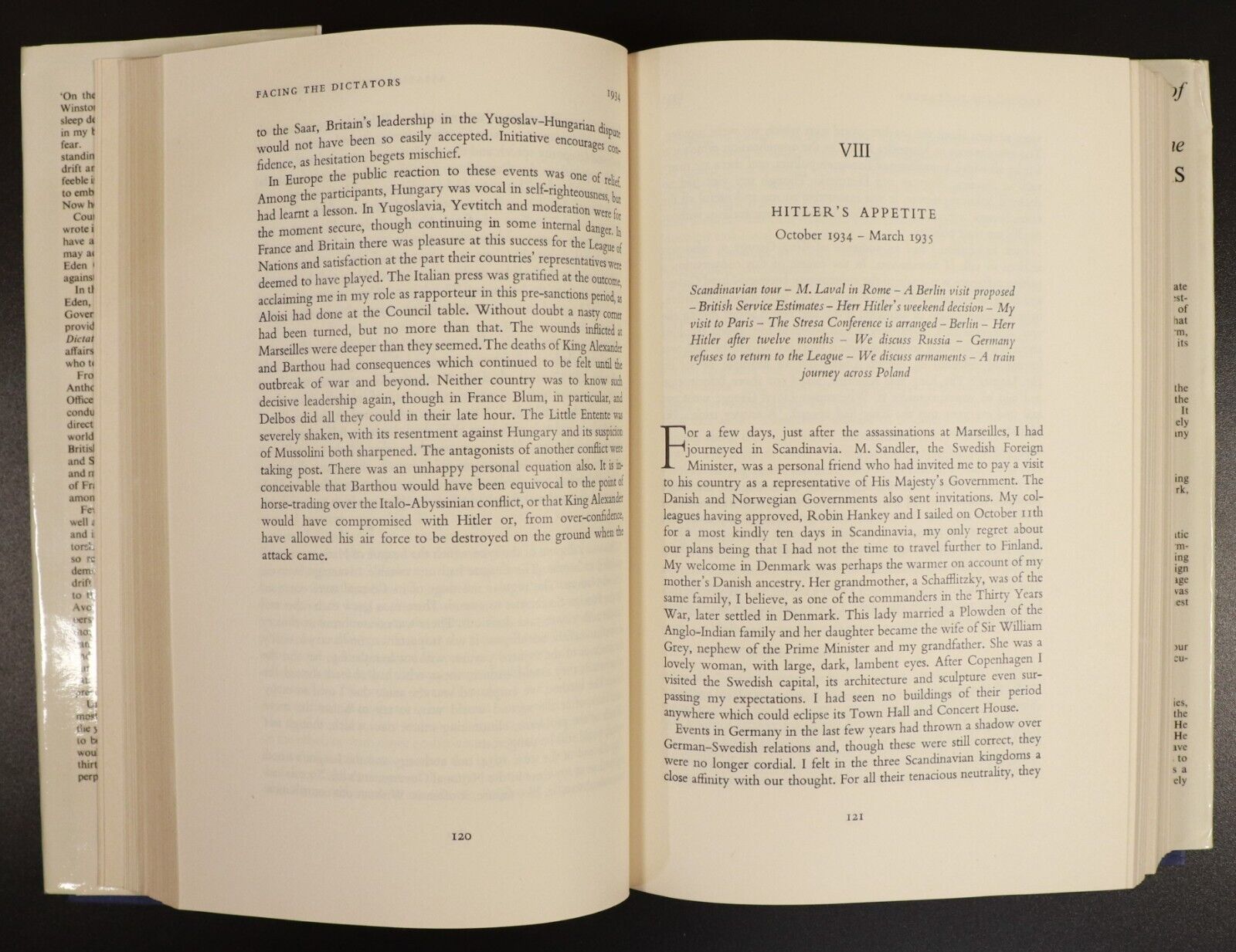 1962 The Eden Memoirs Facing The Dictators Military Book Earl Of Avon 1st Ed.