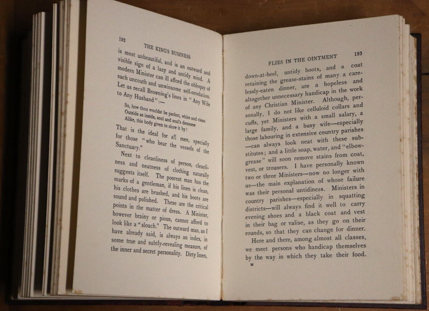 1908 The King's Business by John Walker Antique Australian Theology Book