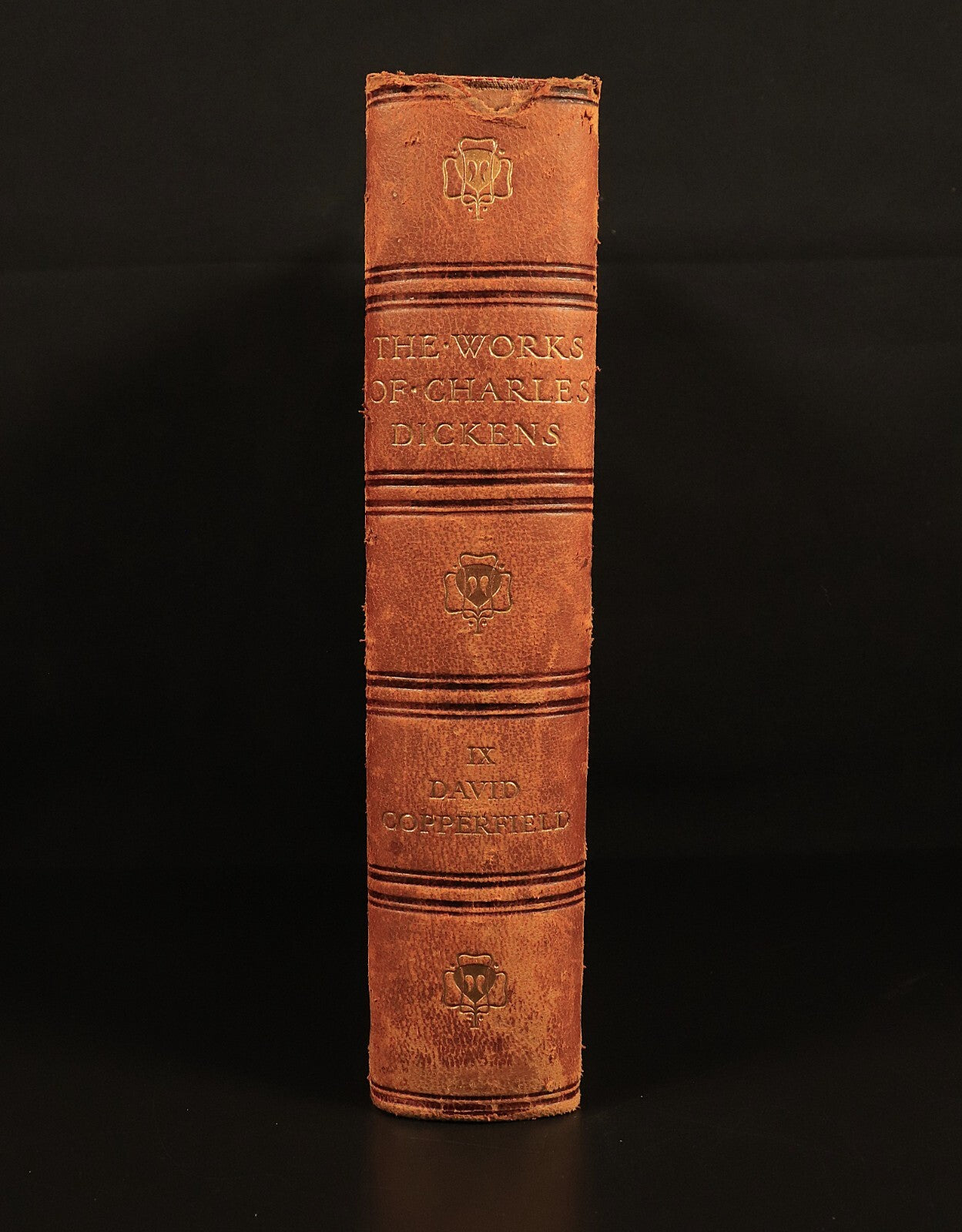 1912 David Copperfield by Charles Dickens Antique Fiction Book Gresham V9