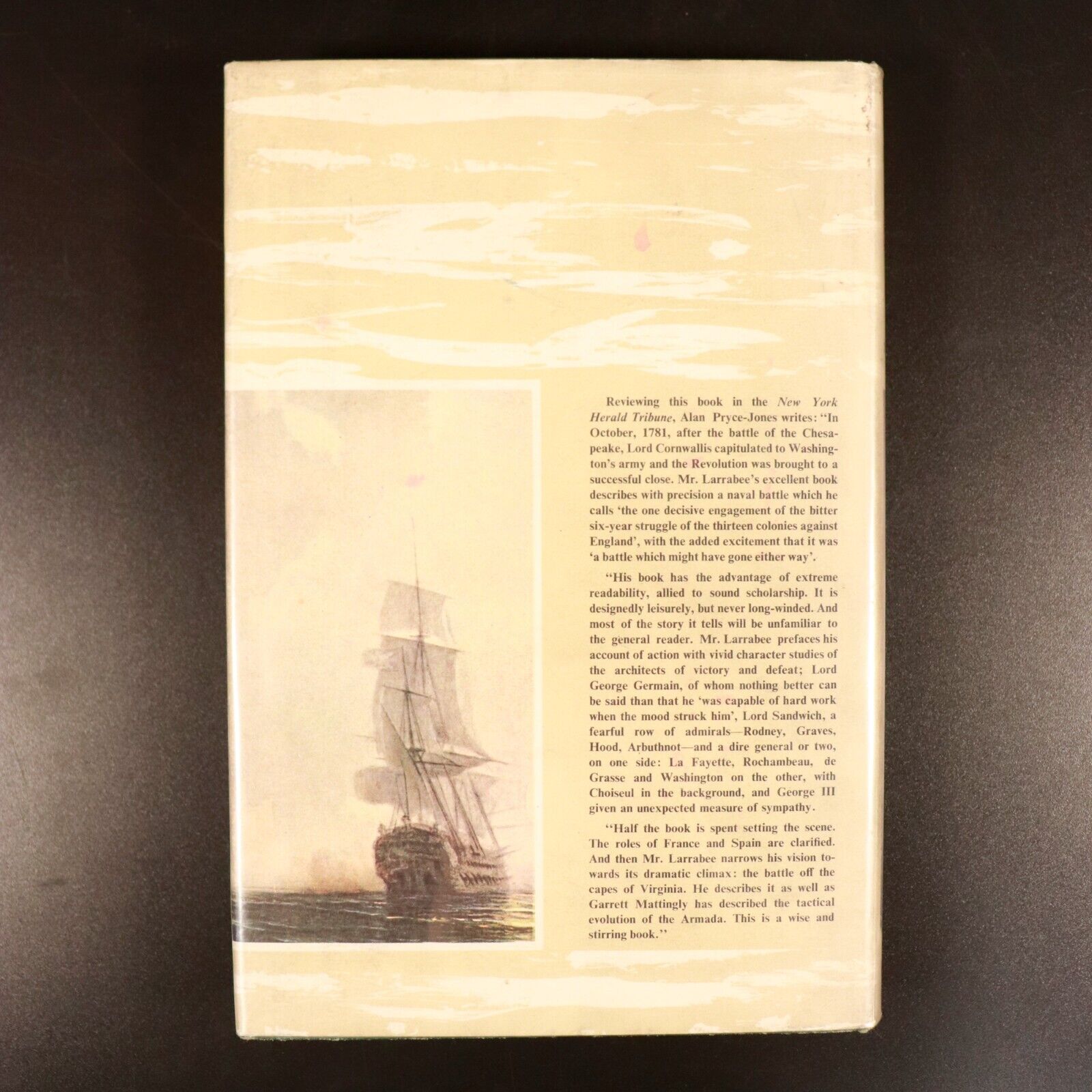 1965 Decision At The Chesapeake by H.A. Larrabee American Military History Book