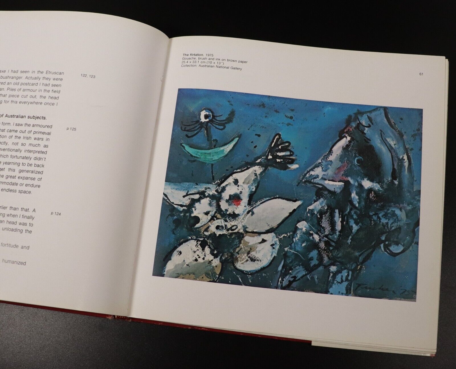 1982 Albert Tucker by J. Mollison & N. Bonham Australian Art Reference Book