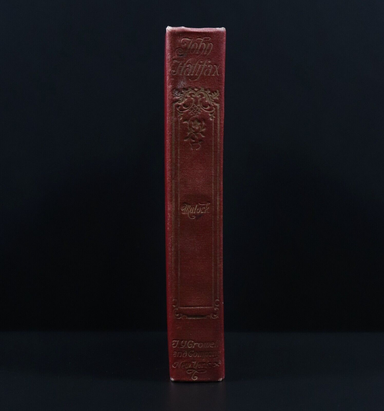 c1897 John Halifax, Gentleman by Miss Mulock Antiquarian British Literature Book