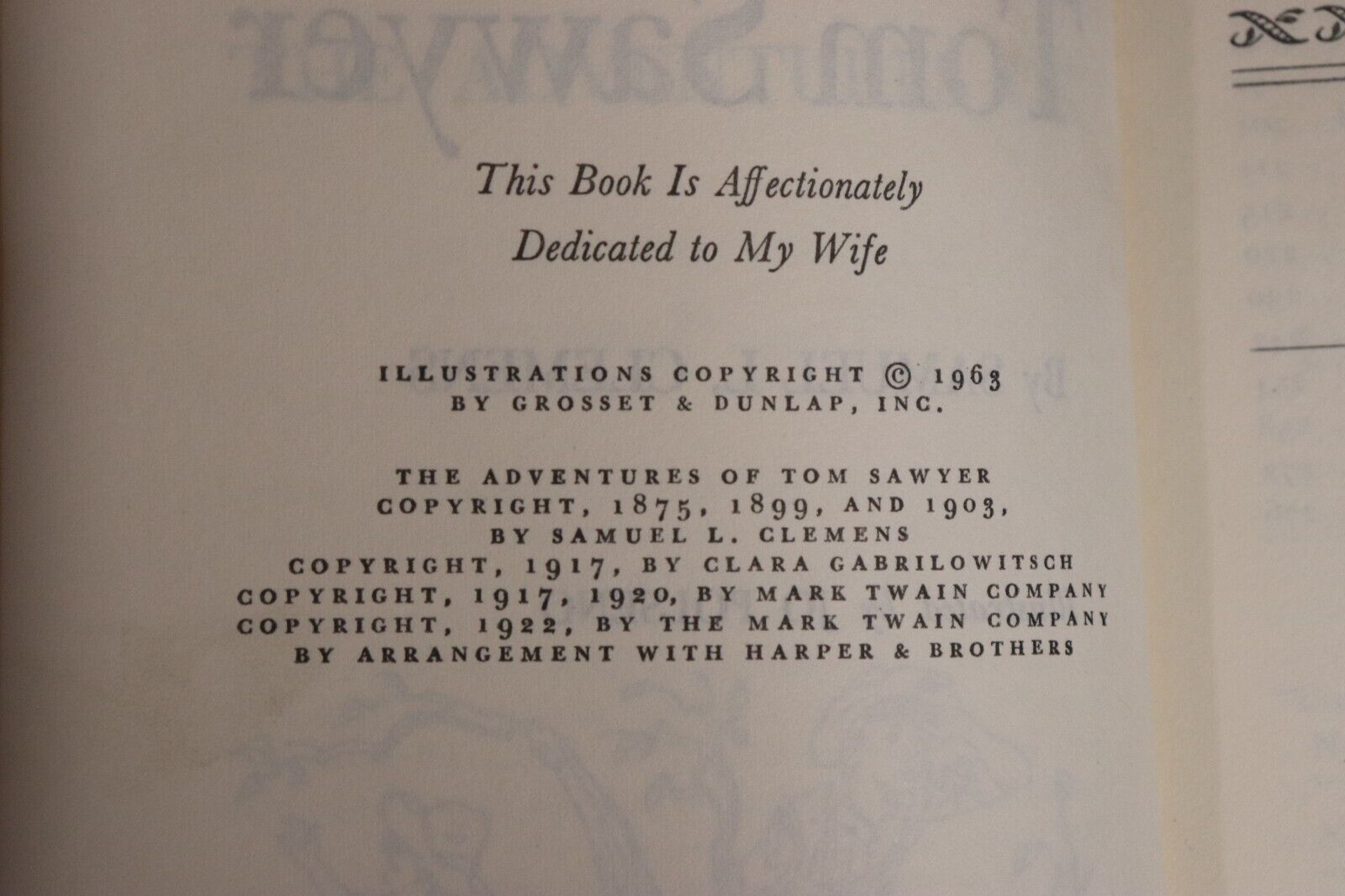 1963 Tom Sawyer & Huckleberry Finn by Mark Twain 2 in 1 Vintage Fiction Book