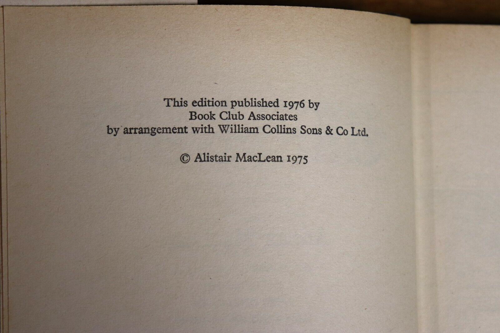1976 Circus by Alistair MacLean Vintage Scottish Novelist Fiction Book