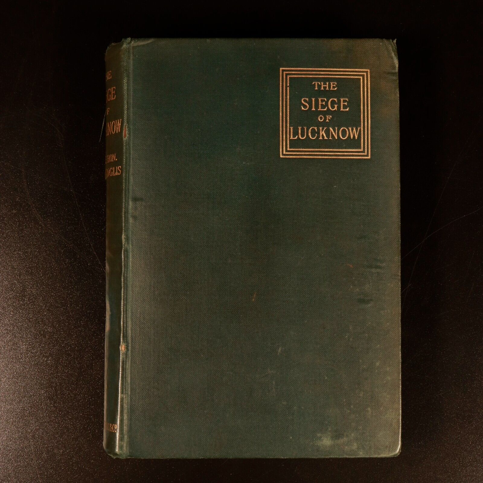 1893 Siege Of Lucknow Diary by Lady Inglis Antique British Military Book w/Map