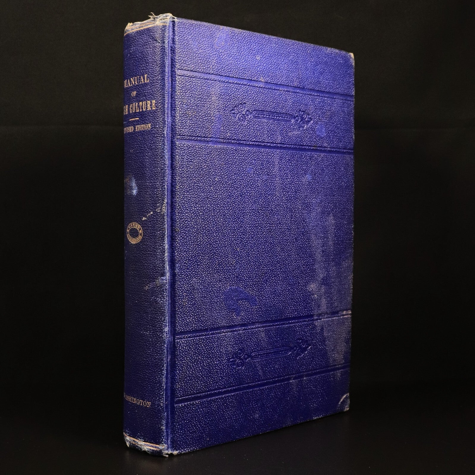 1900 A Manual Of Fish Culture by US Fish & Fisheries American History Book Maps