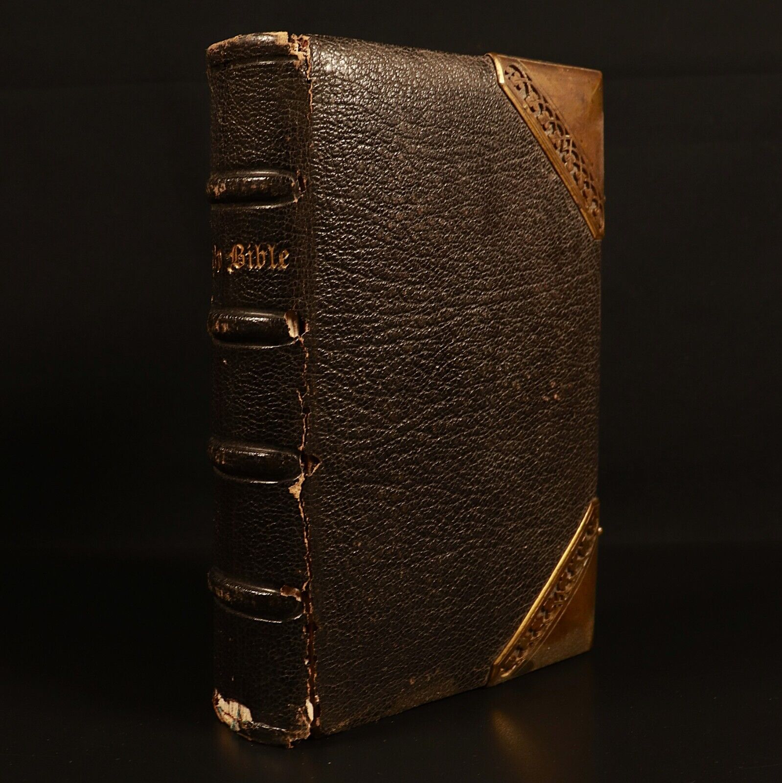 c1880 The Prince James Bible + The Psalms Of David Antiquarian Bible w/Maps