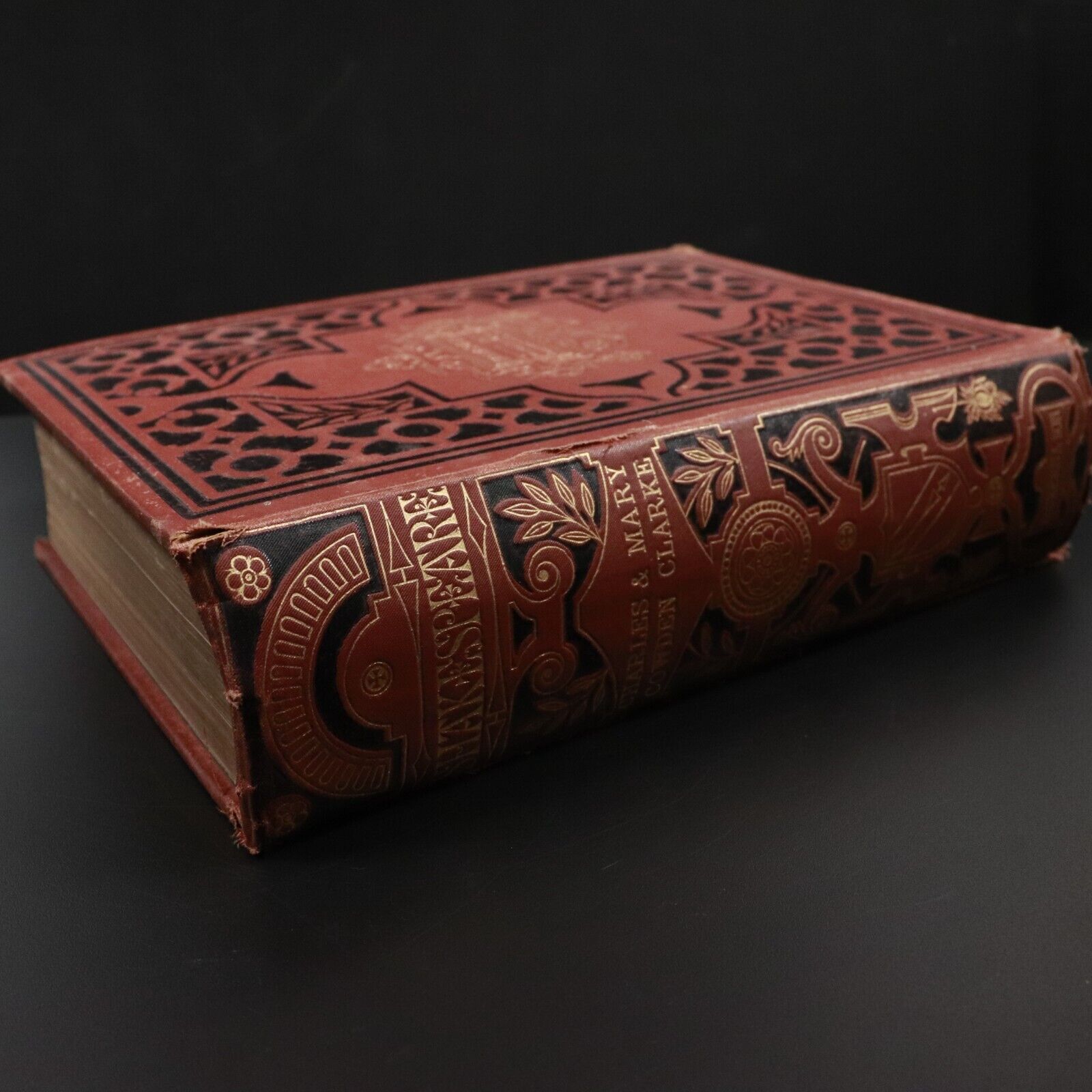 1883 Works Of William Shakespeare C&M Cowden Clarke Antique Literature Book