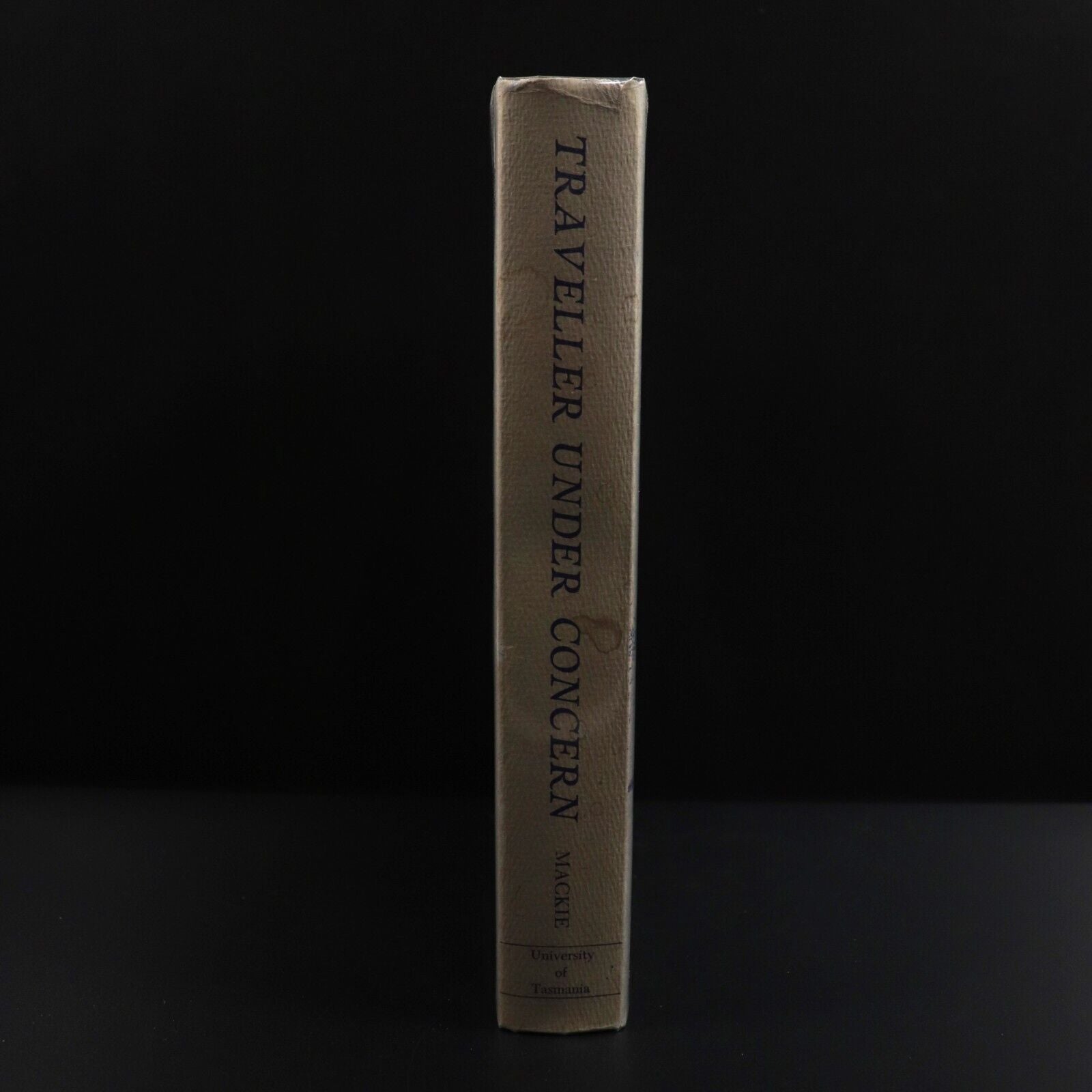 1973 Traveller Under Concern Frederick Mackie Australian Colonial History Book