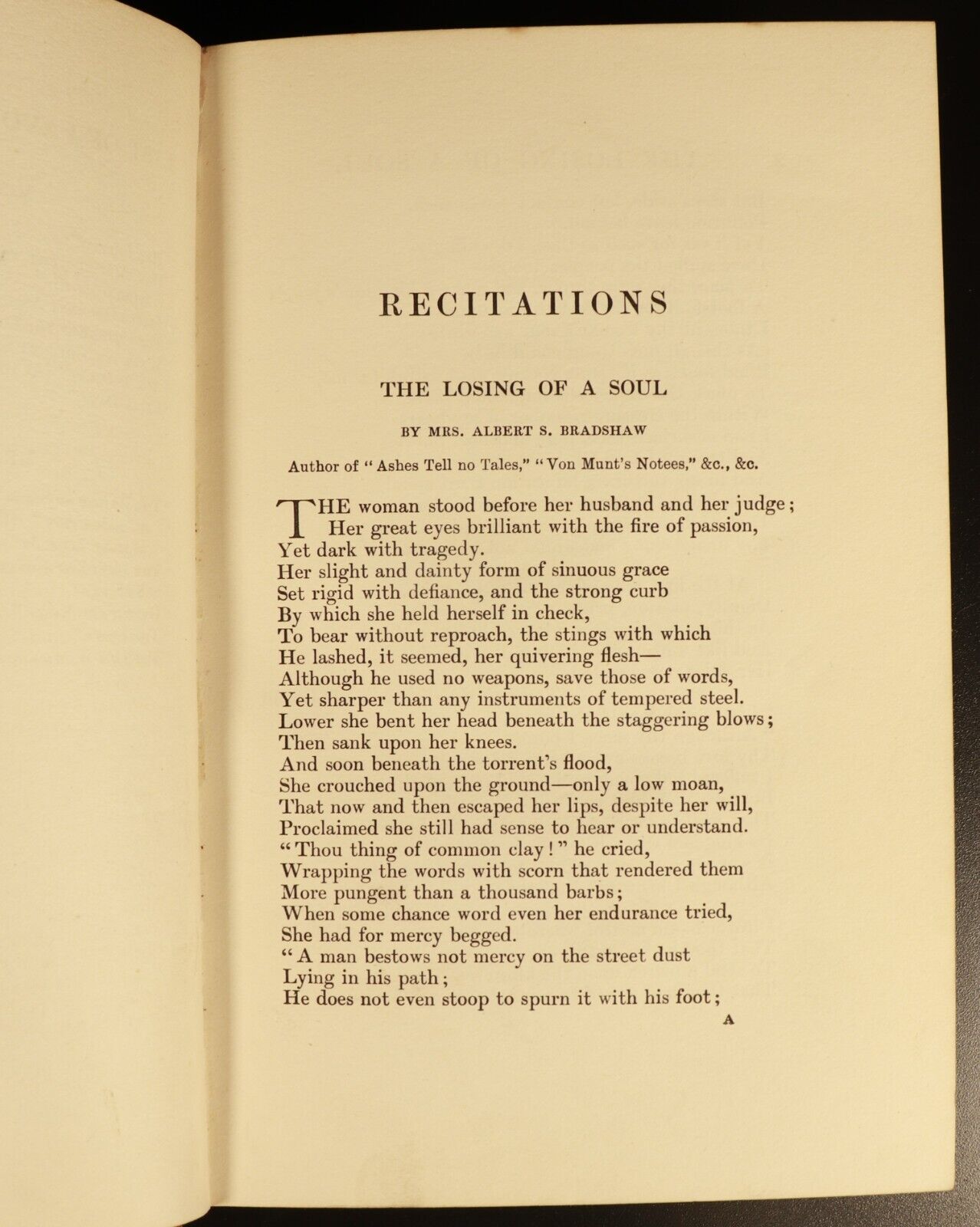 1903 Favourite Recitations Of Favourite Actors Antique Poetry & Literature Book