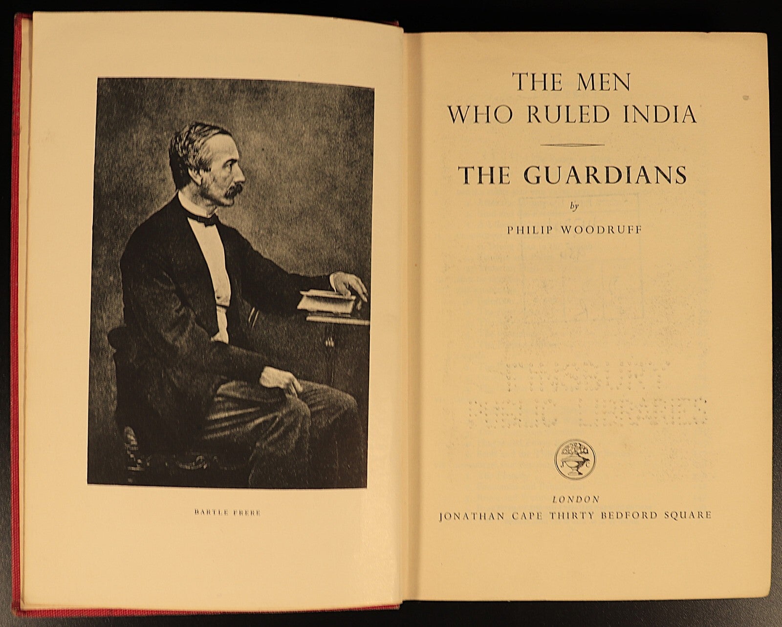 The Guardians Men Who Ruled India 1954 British India Antique History Book
